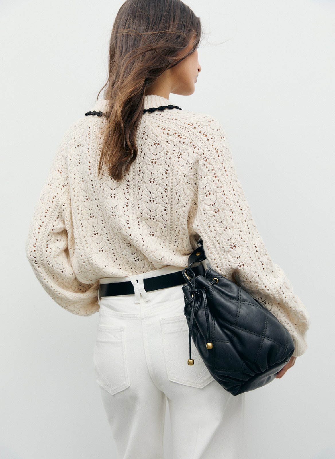 Aly decorative knit scarf GERARD DAREL Beige