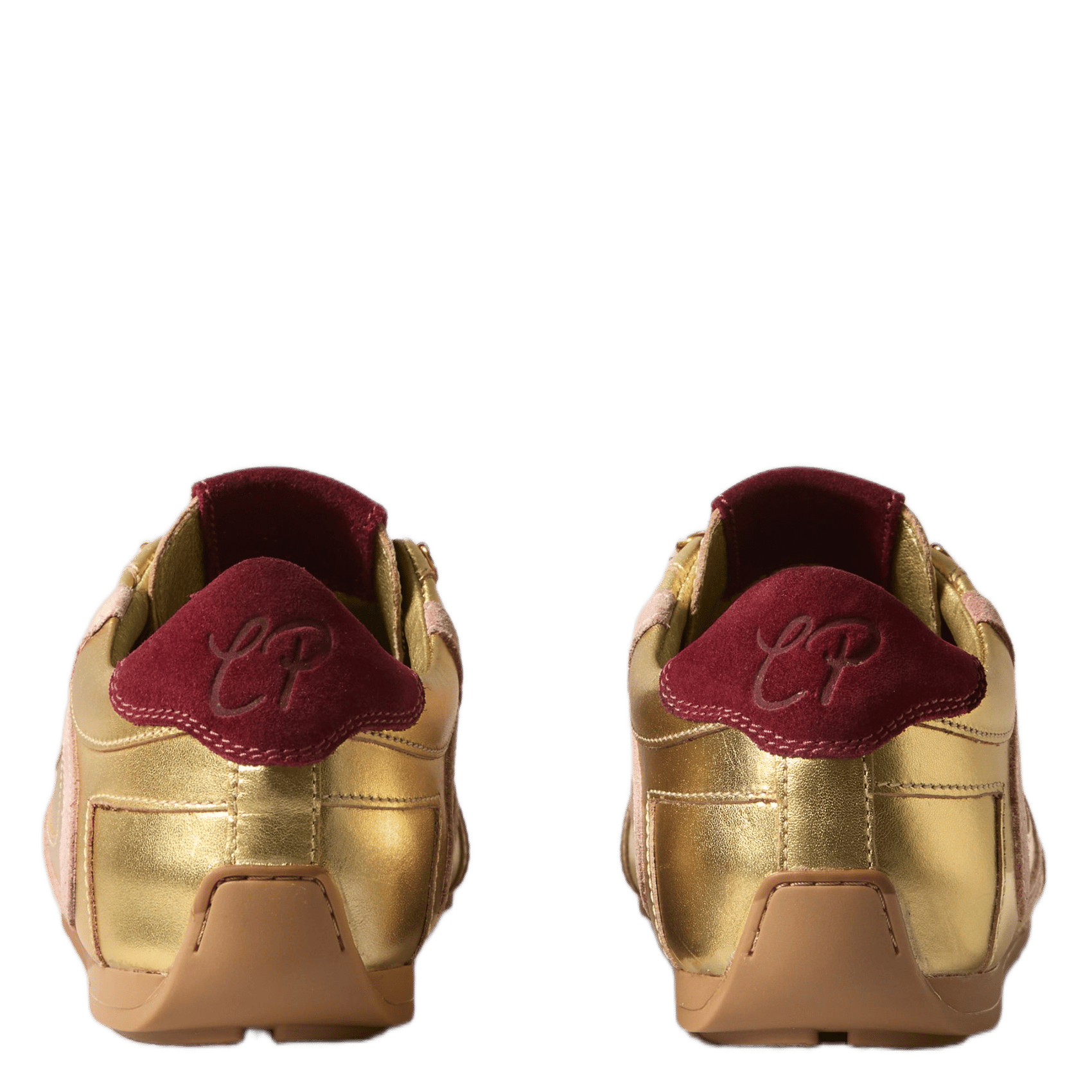 Low metallic sneakers CLAUDIE PIERLOT Golden