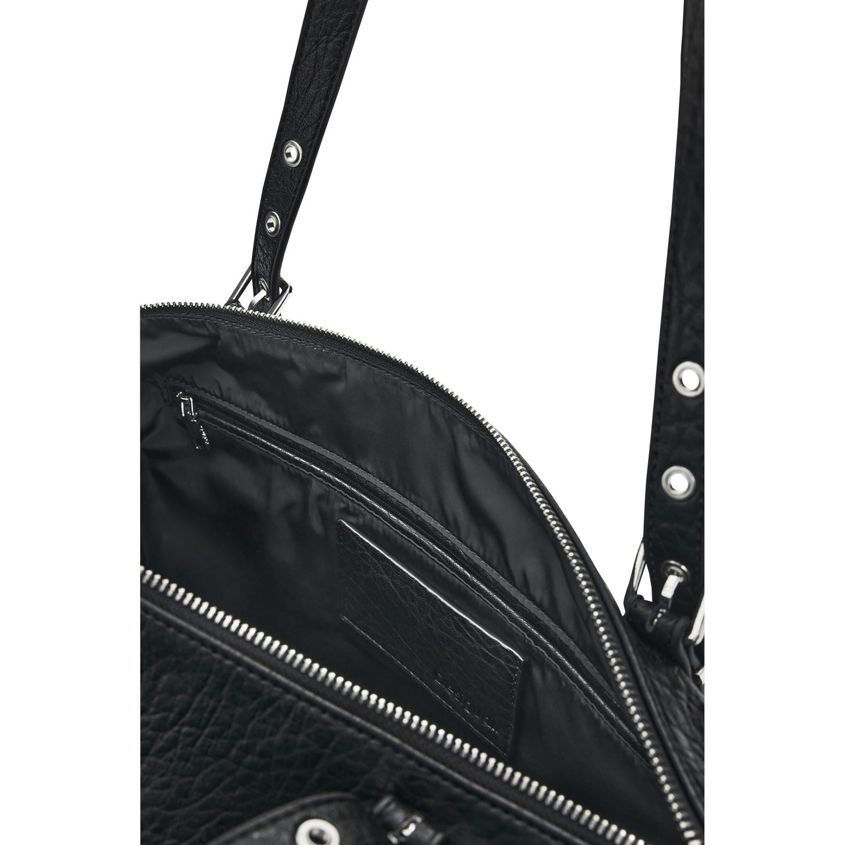 Leather-effect tote bag DESIGUAL Black