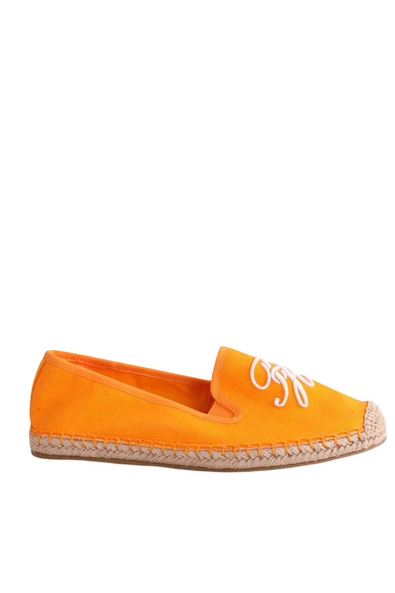 Espadrilles TOMMY HILFIGER - SECONDE MAIN Orange