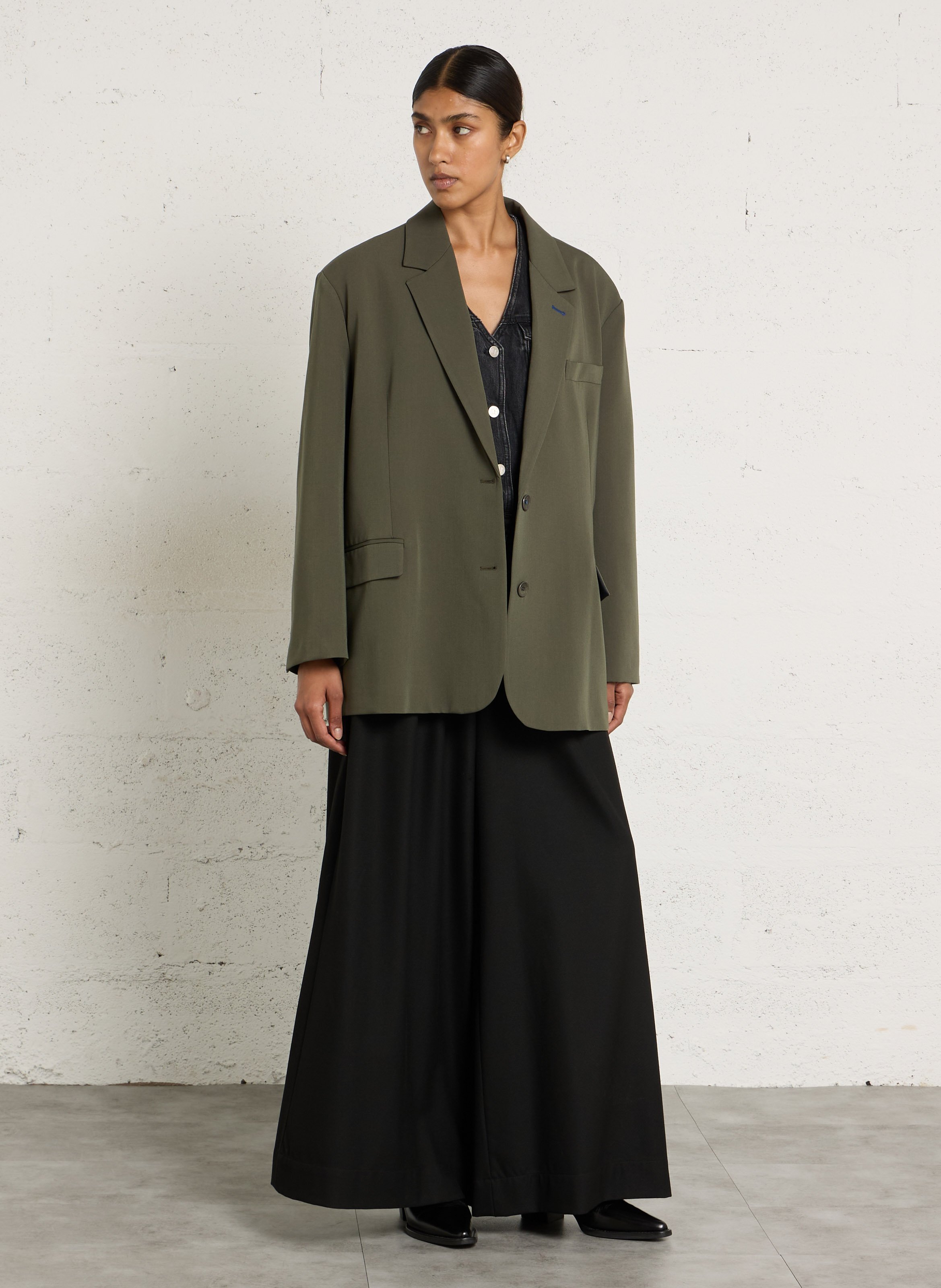 Blazer droit oversize uni IMPERIAL Vert