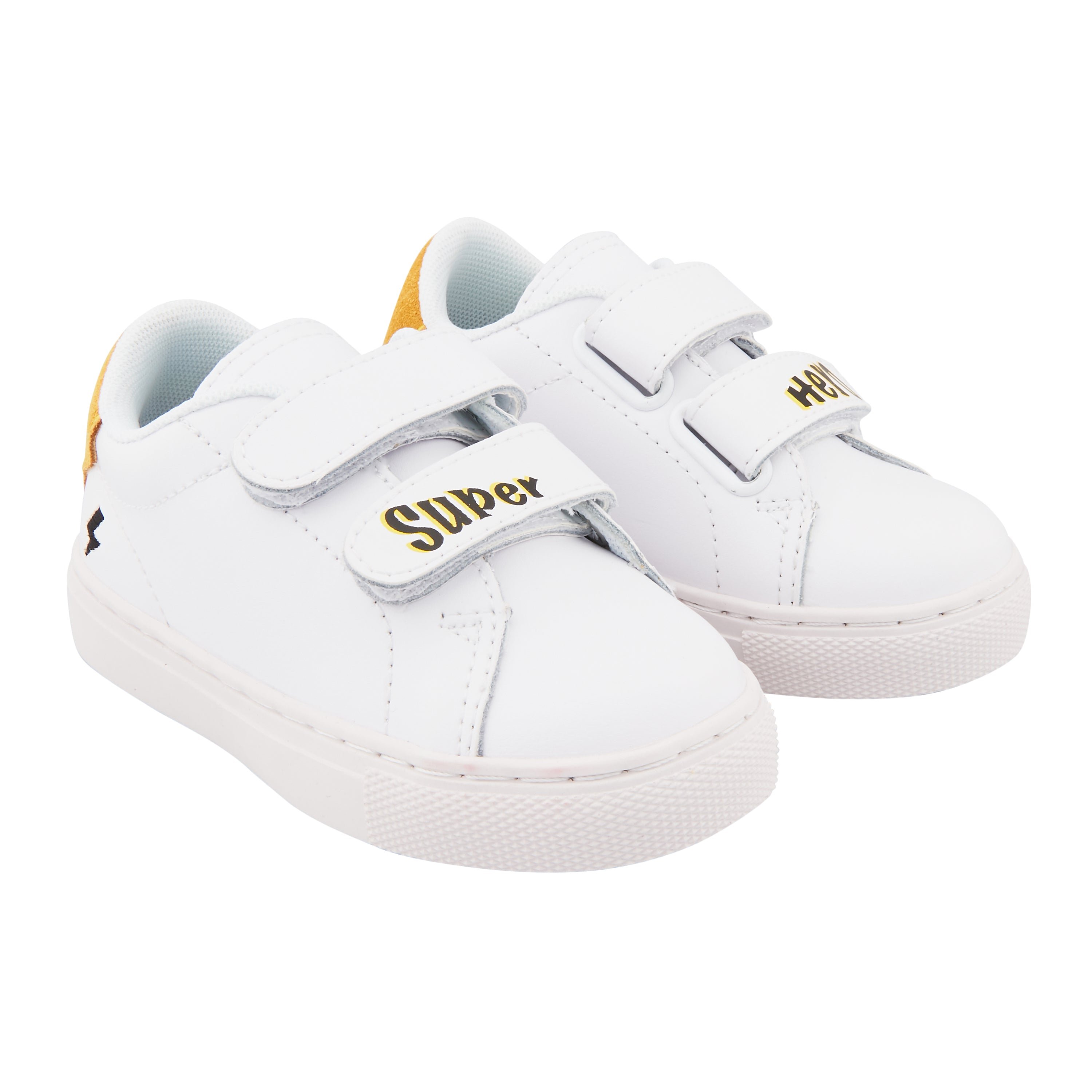 Leather sneakers BONS BAISERS PARIS White