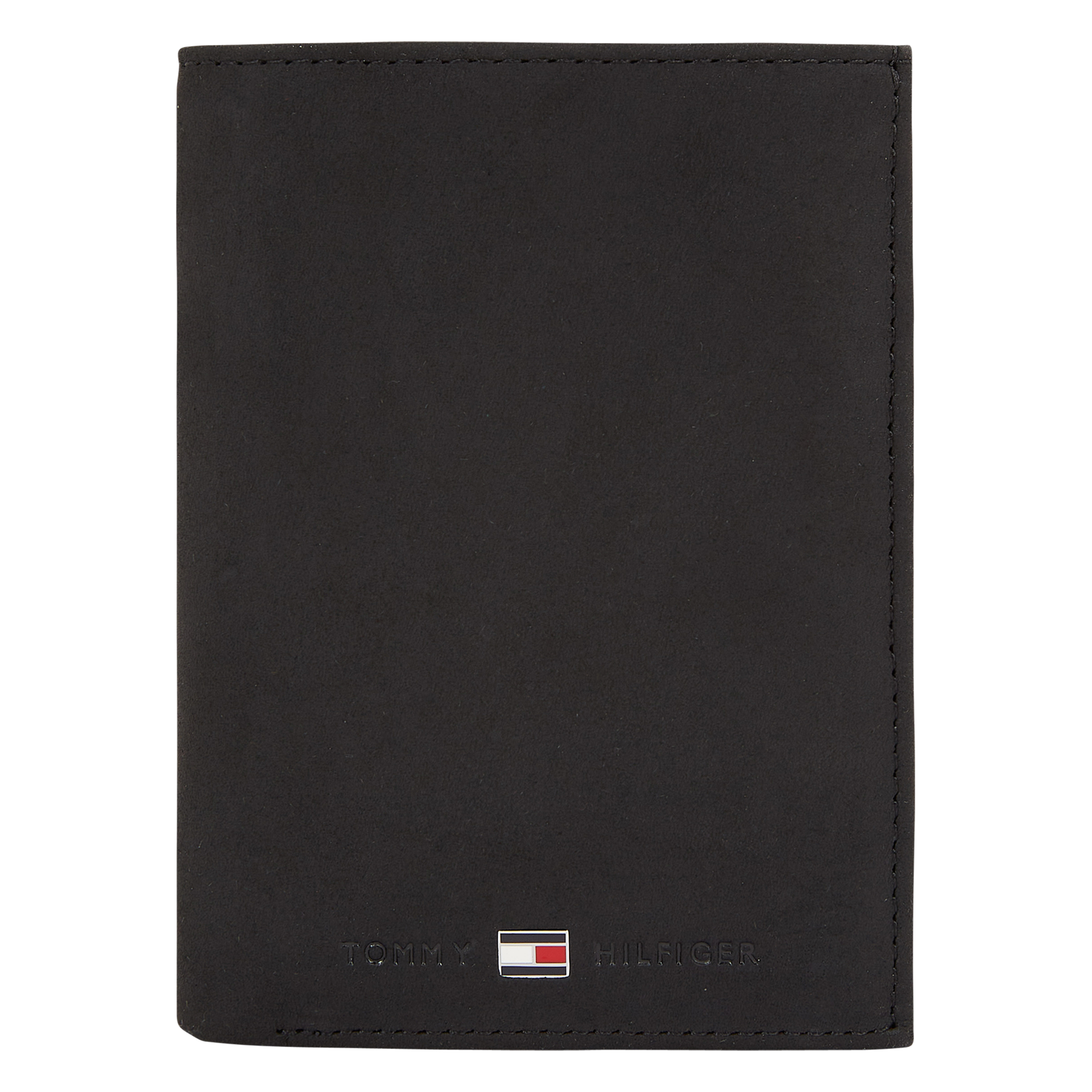 Leather wallet TOMMY HILFIGER Black