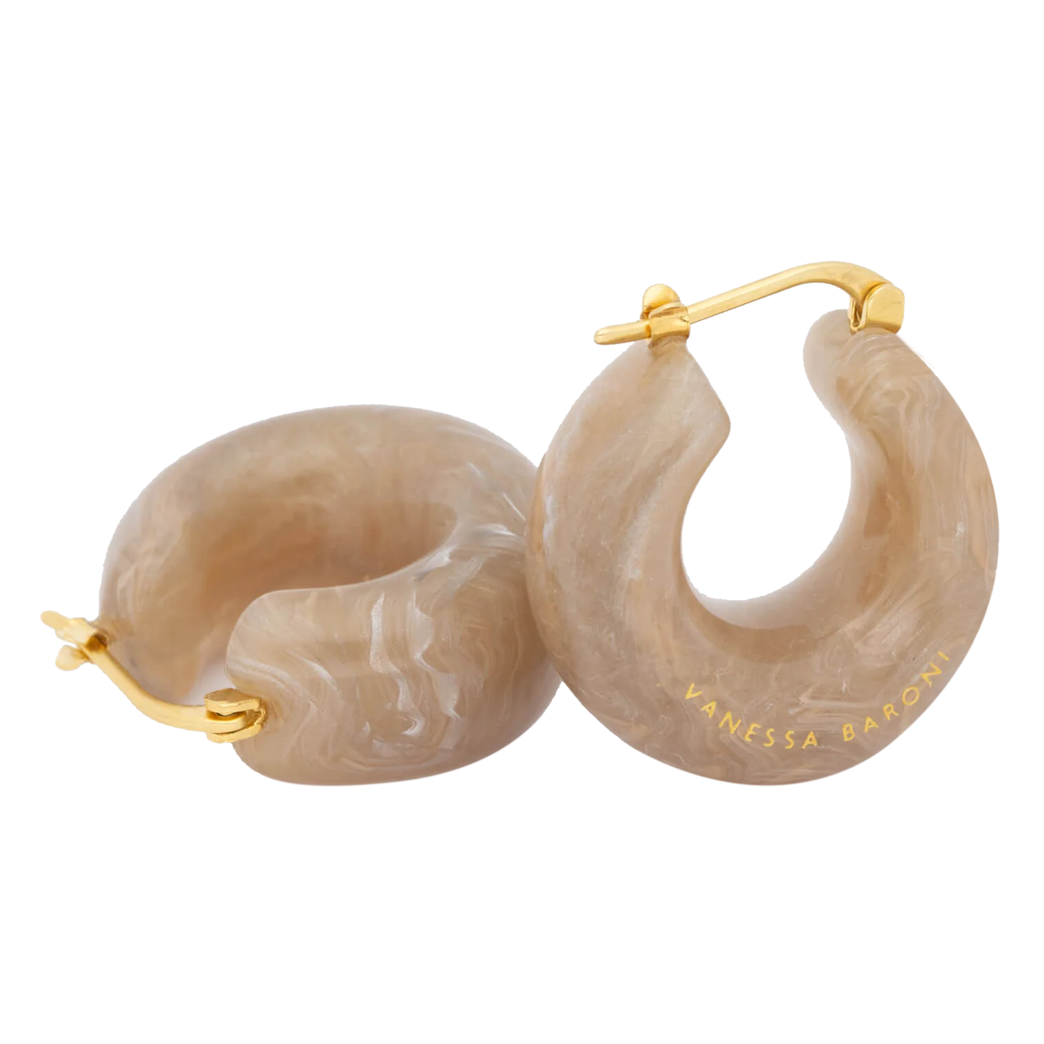 Kreolen VANESSA BARONI Beige