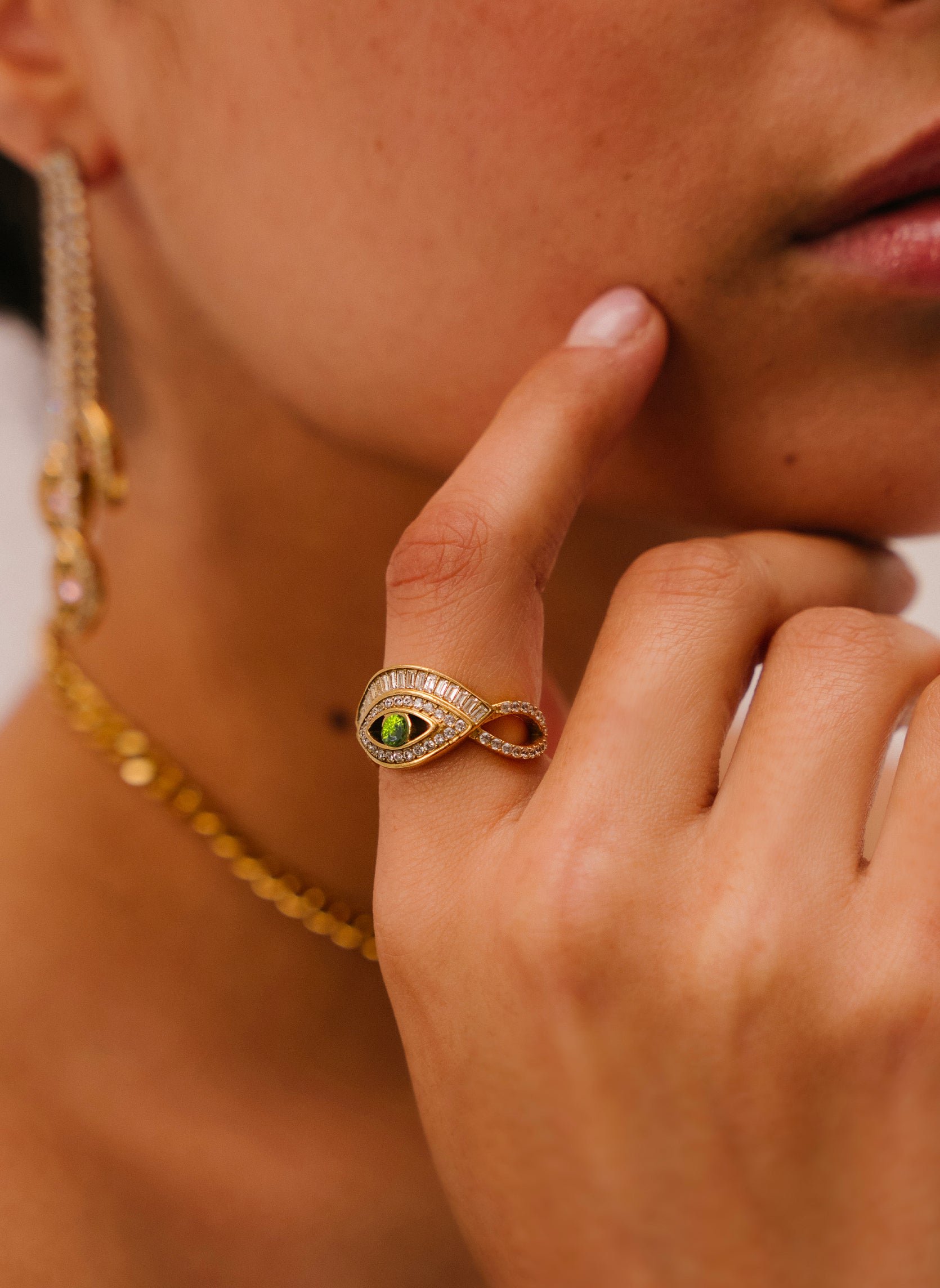 Thin ring AEC Paris Green