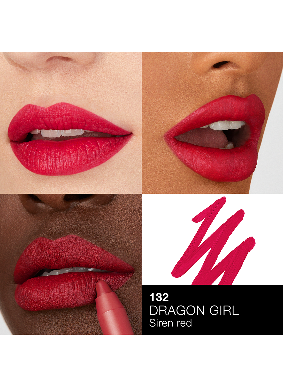Powermatte High Intensity Lip Pencil -  Crayon à lèvres NARS Dragon girl