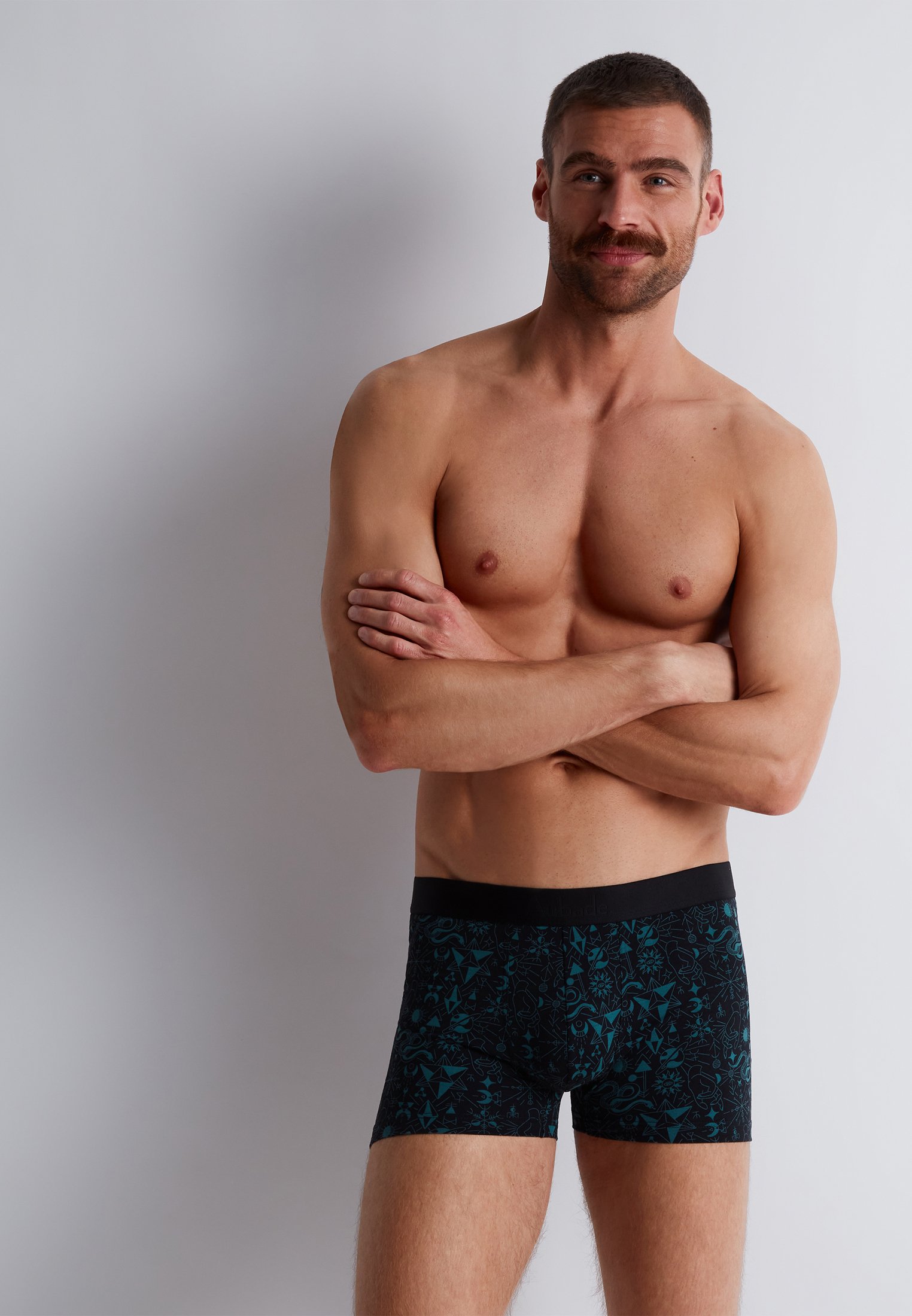 Pack of 2 boxer shorts AUBADE Green