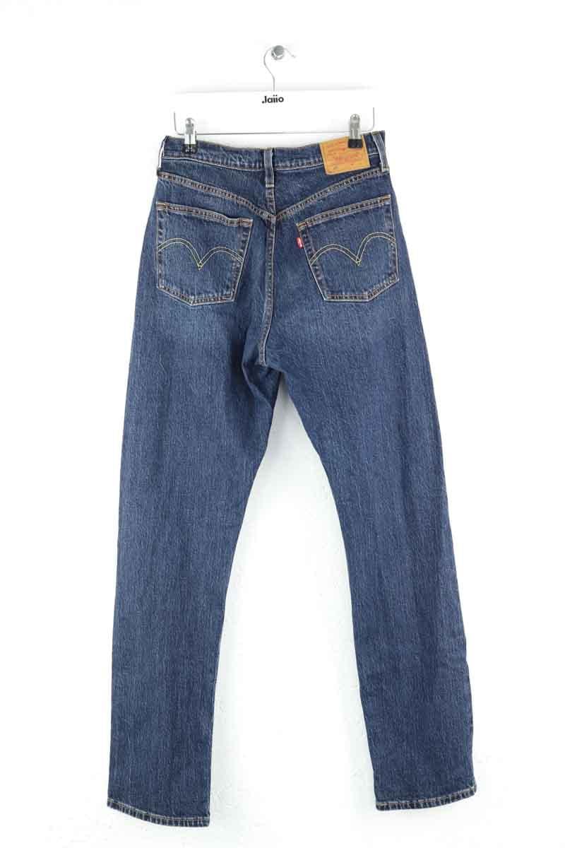 501? straight cotton jeans LEVI'S - Seconde main Blue