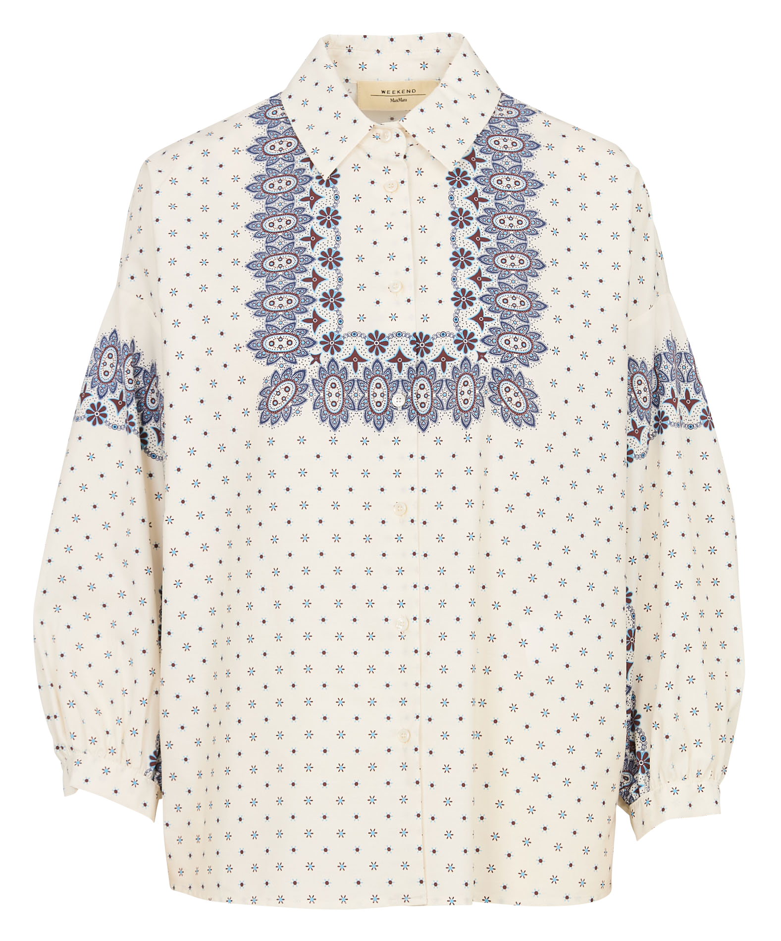 Capri plain oversized shirt MAX MARA WEEK END White