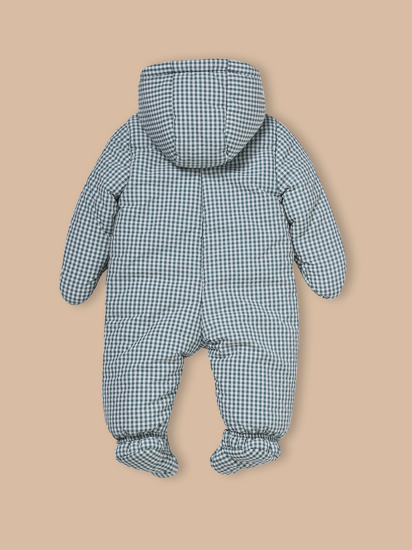 Gingham Pilot Jumpsuit CYRILLUS Green