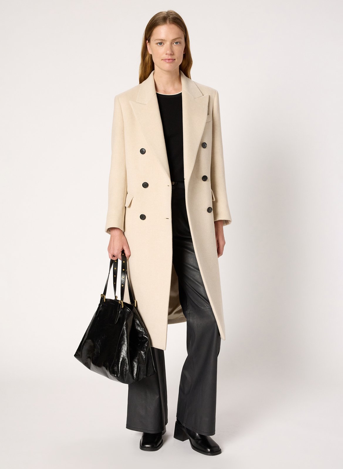 Manteau mi- long en laine mélangée GERARD DAREL