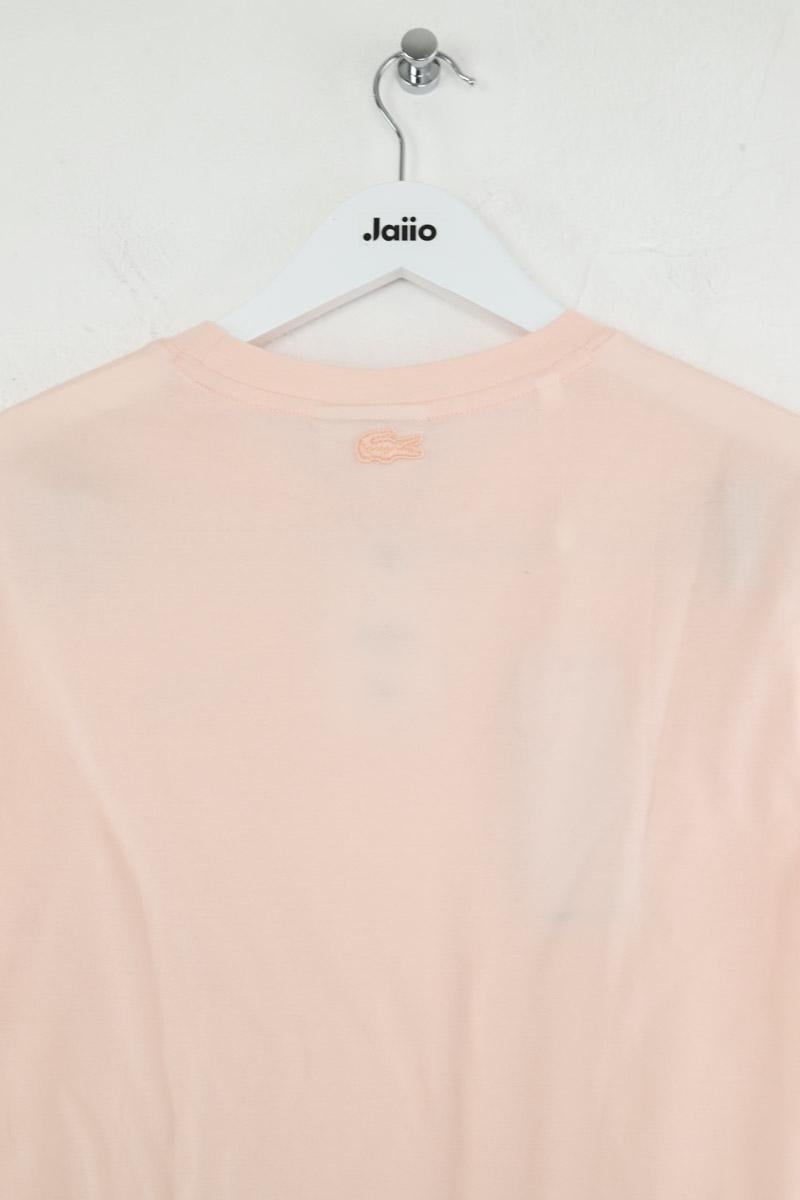 Cotton T-shirt LACOSTE - SECONDE MAIN Pink