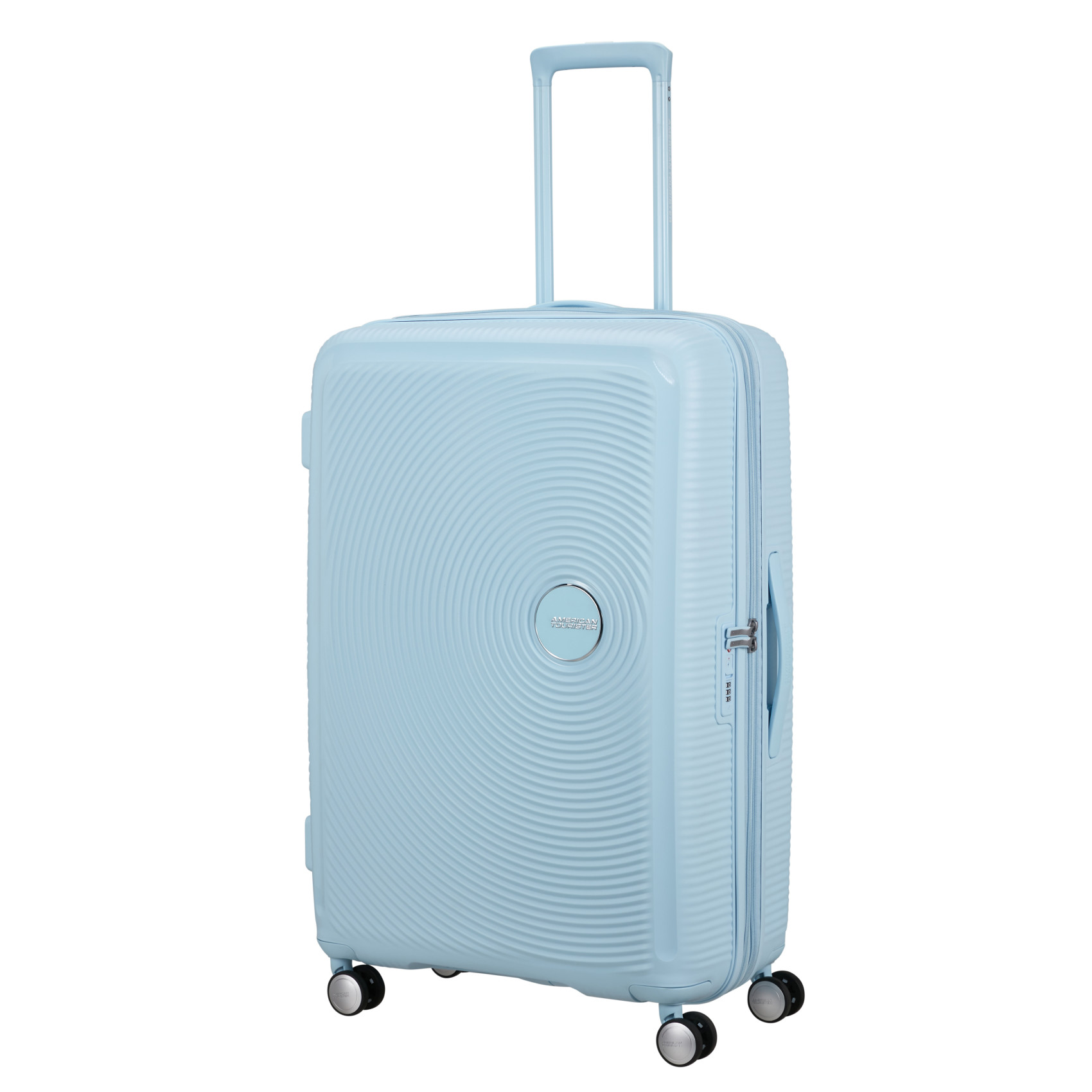 Soundbox suitcase 4 wheels size L AMERICAN TOURISTER Blue