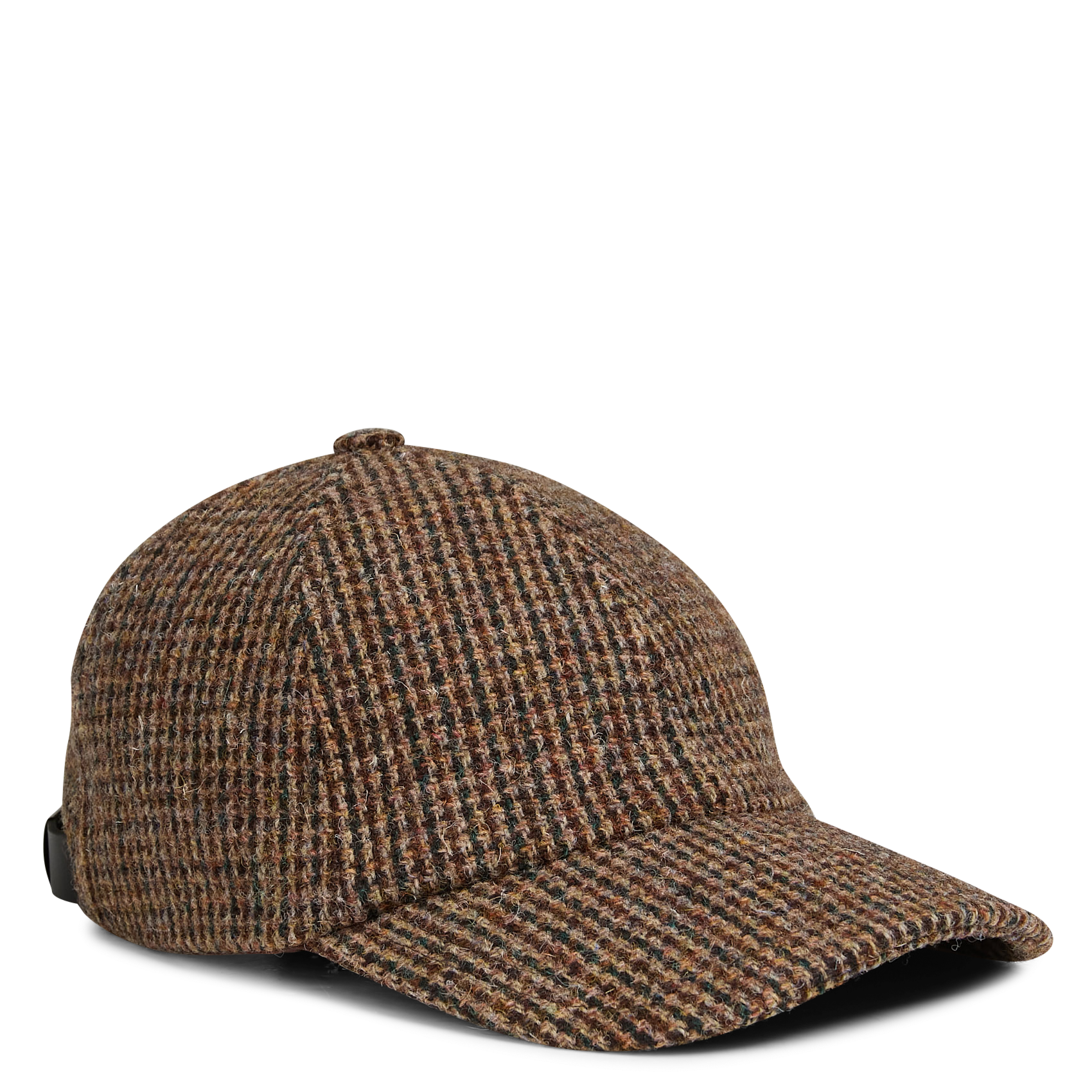 Casquette imprimée en laine SAISON 1865 Marron