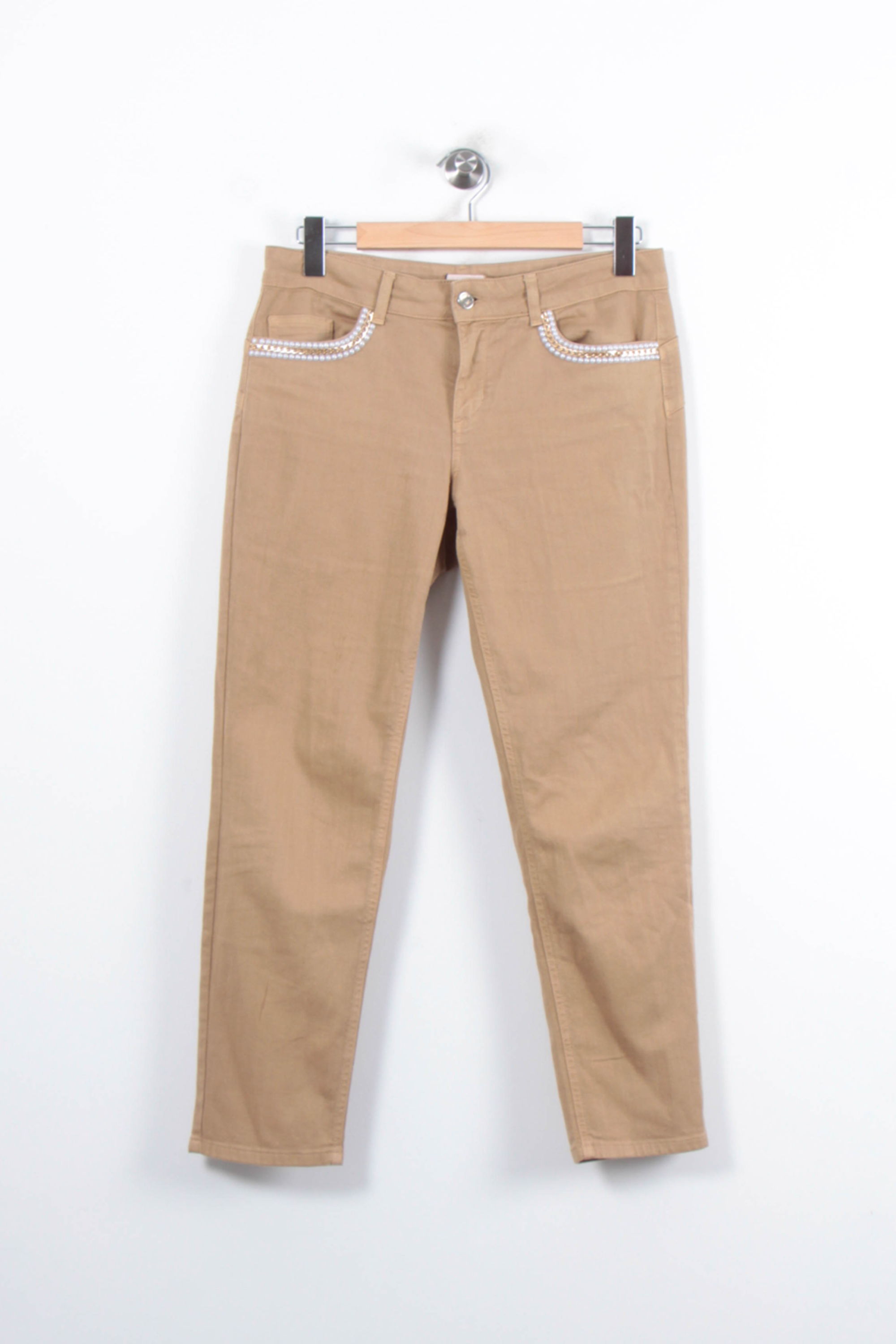 PANTS LIU JO - SECONDE MAIN Beige