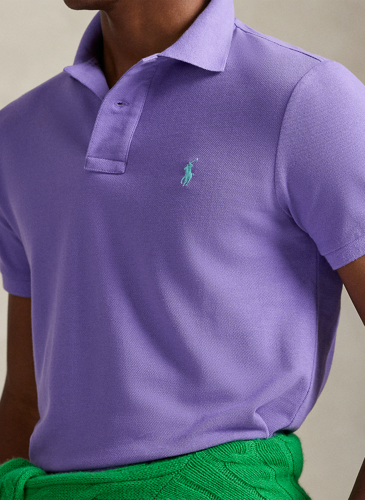 Polo shirt POLO RALPH LAUREN Purple