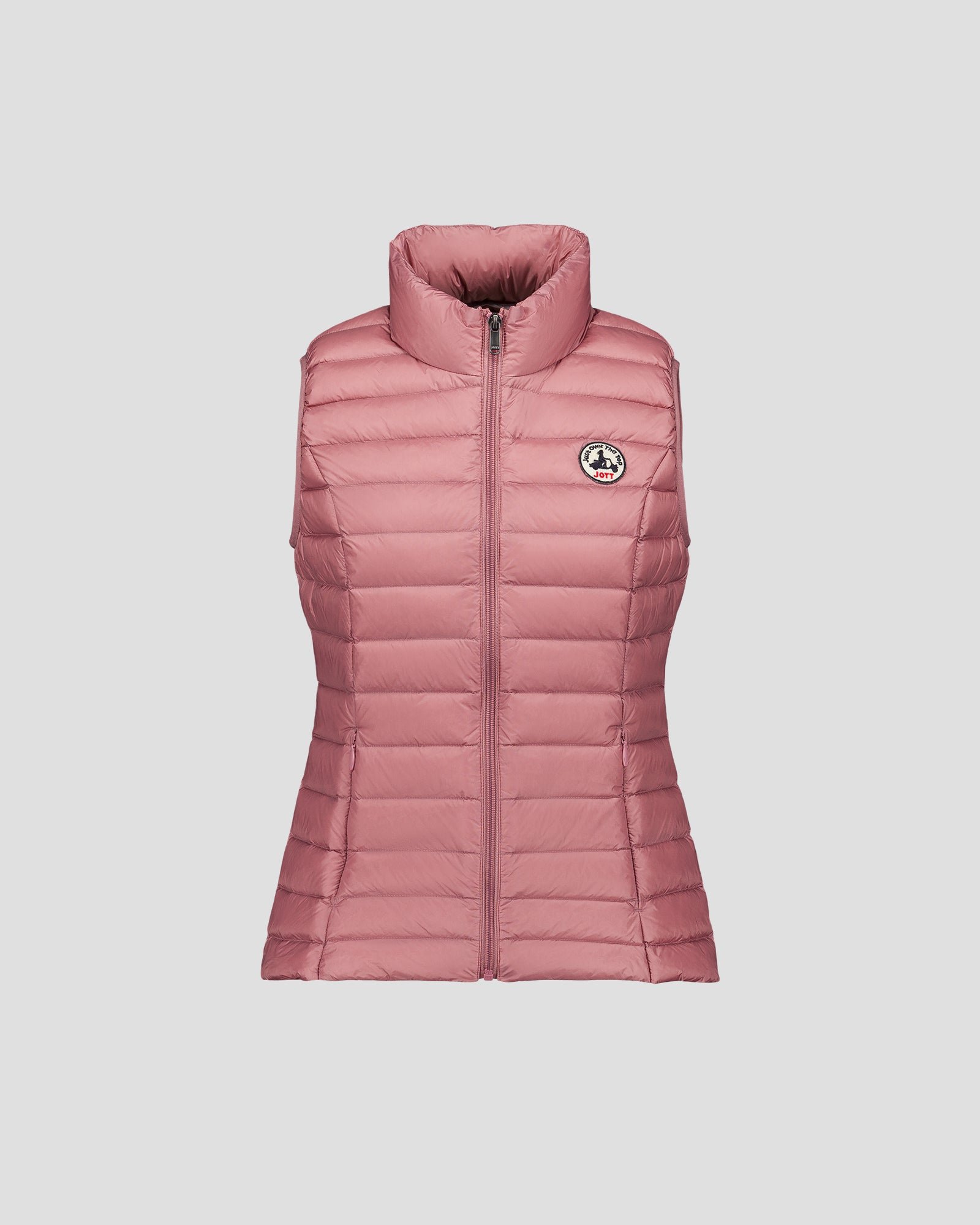 Sleeveless lightweight down vest seda JOTT Pink