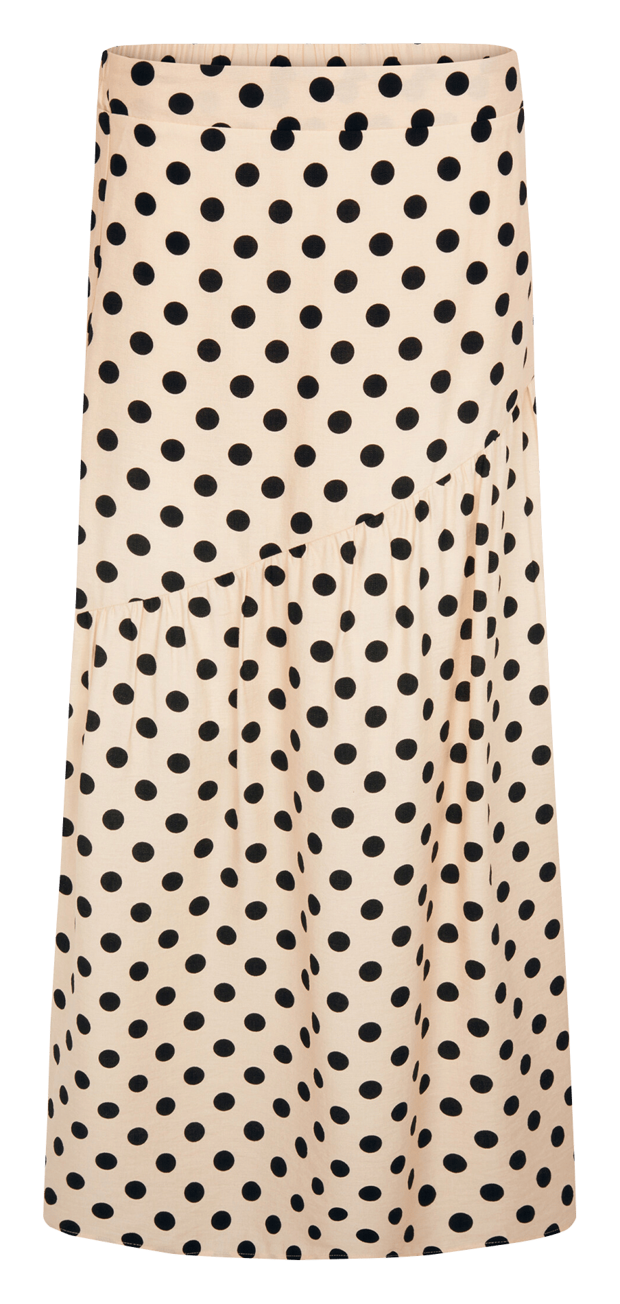 Jupe midi à pois MORGAN Multicolore