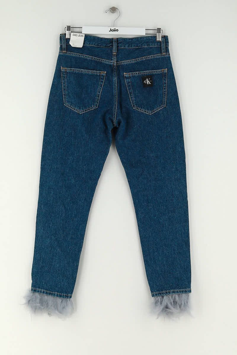 - Straight-leg jeans
- 5 pockets
- Straight cut
- Faded effect CALVIN KLEIN - Seconde Main Blue