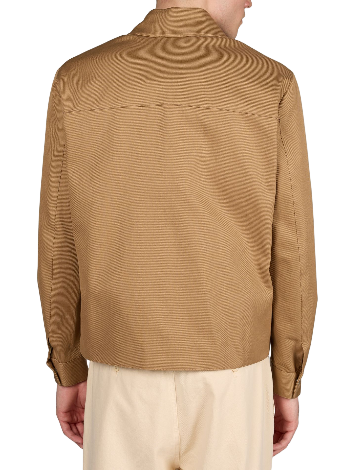 Straight jacket with classic collar SAISON 1865 Beige