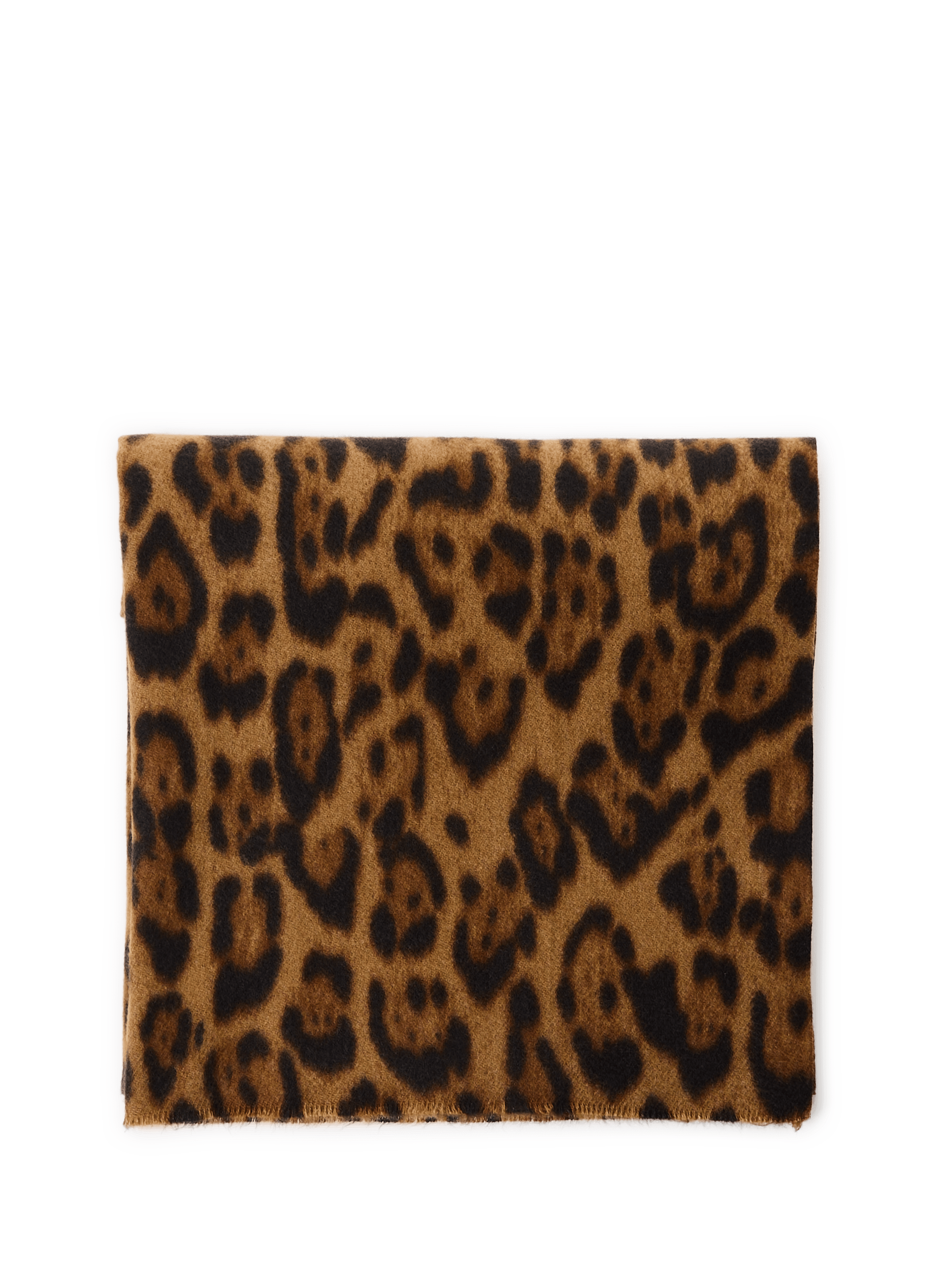 Soft Leopard Scarf AU PRINTEMPS PARIS Brown
