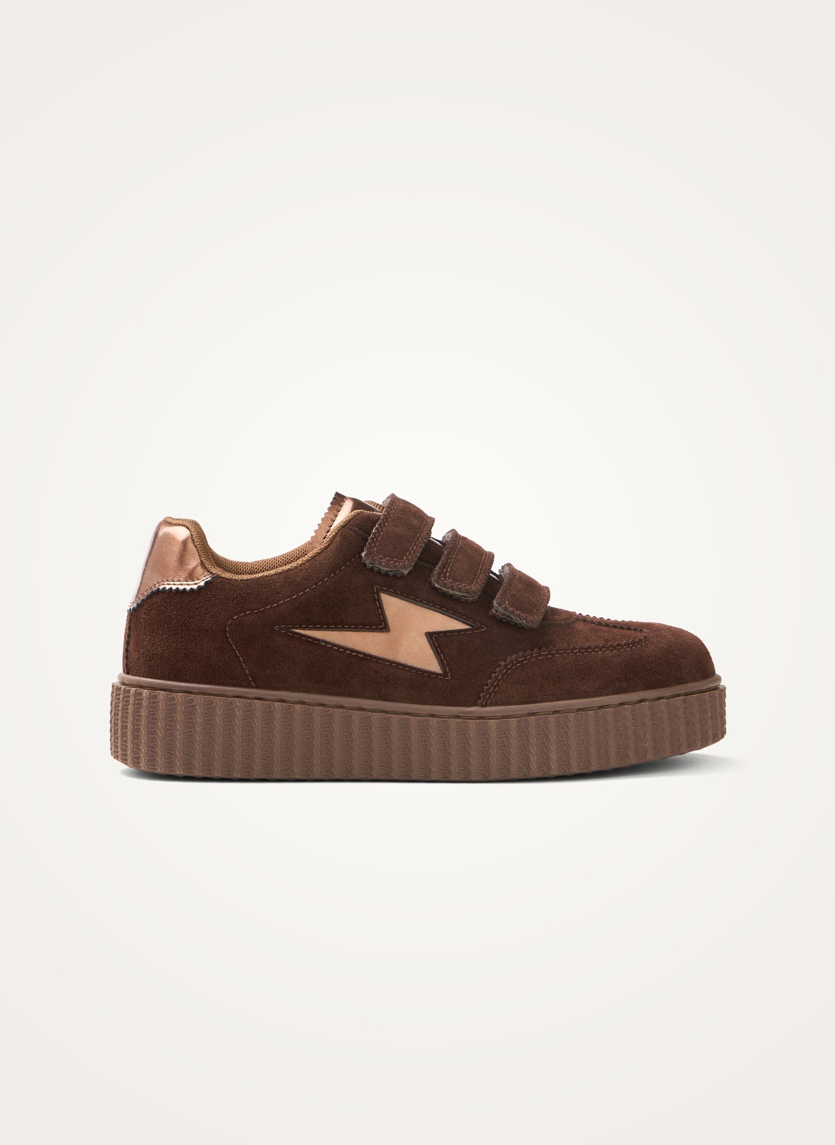 Low Velcro trainers VANESSA WU Beige