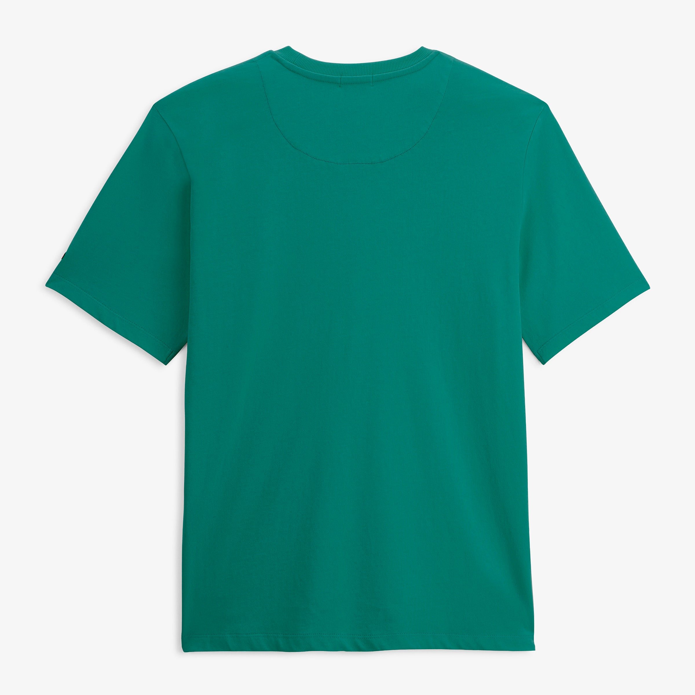 Short-sleeved t-shirt with embroidered Thor design in green. SERGE BLANCO Green