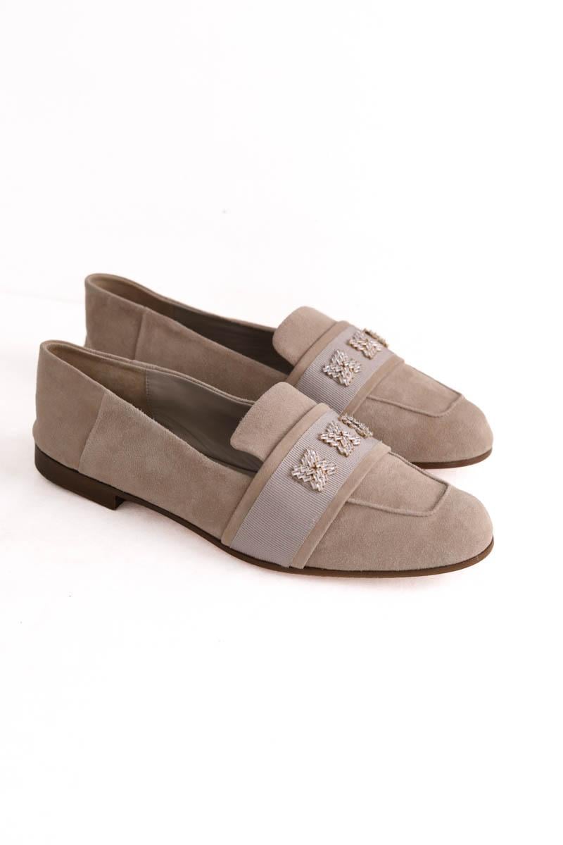 Mocassins MAX MARA - Seconde Main Beige