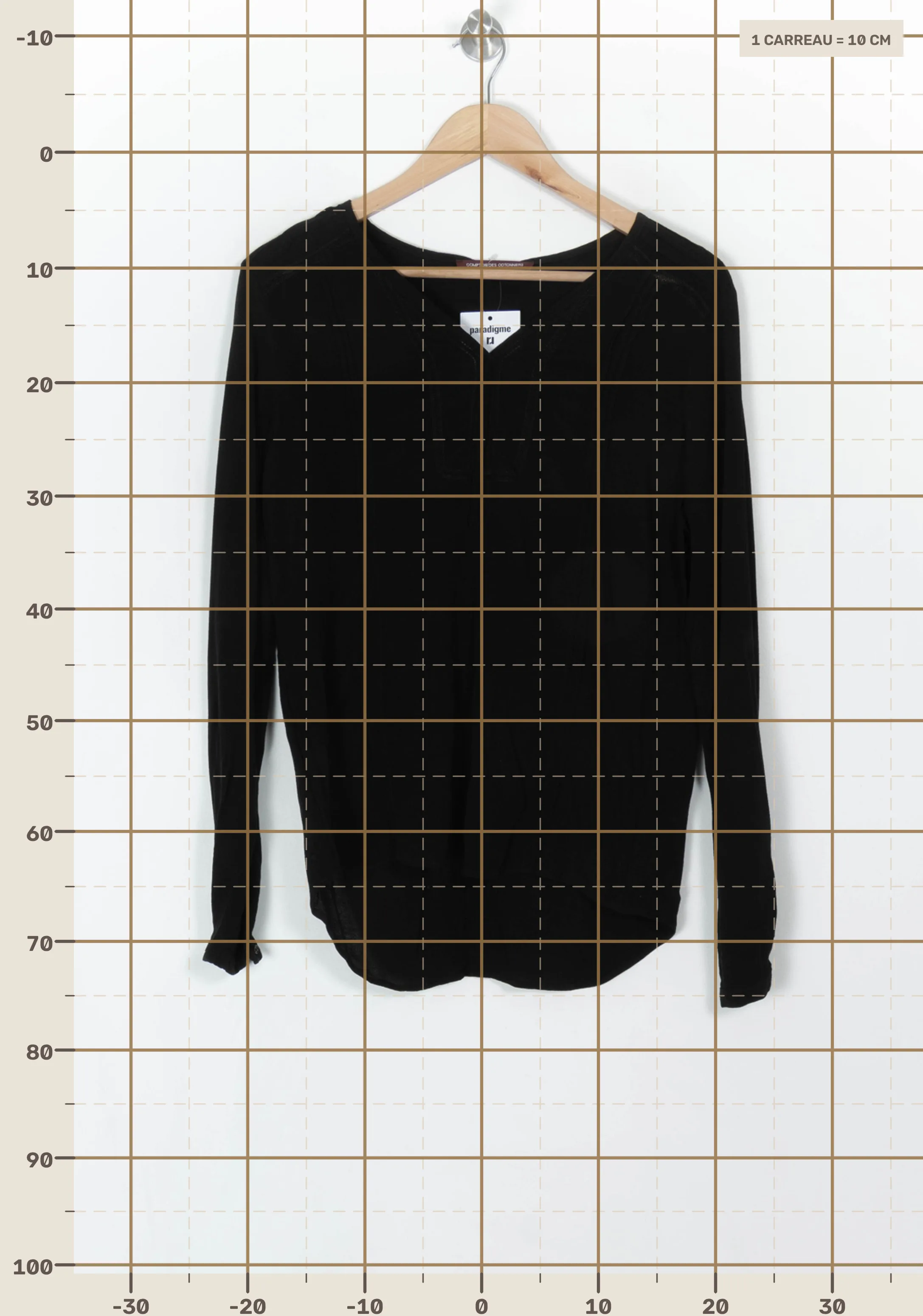 Shirt COMPTOIR DES COTONNIERS - Seconde main Black