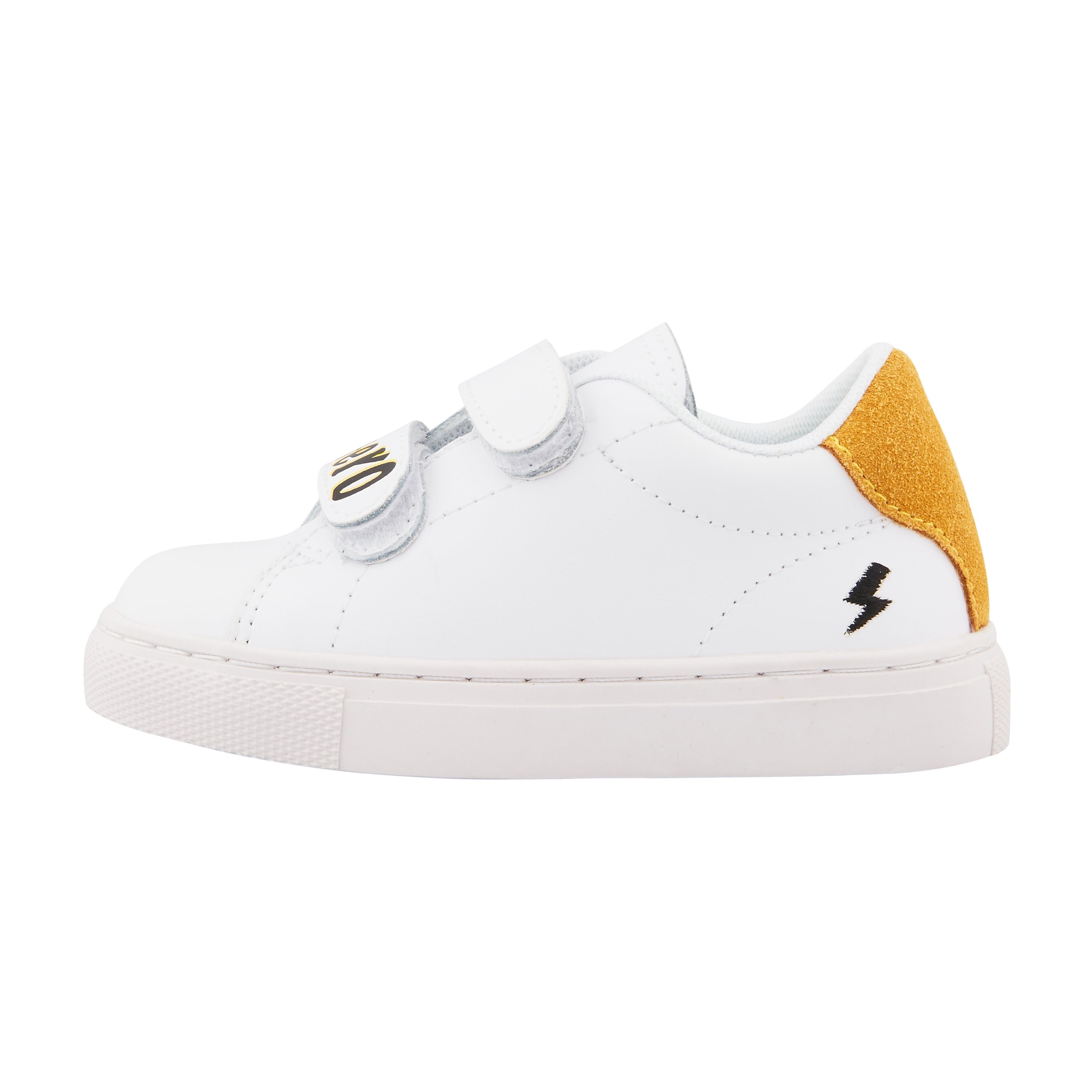 Leather sneakers BONS BAISERS PARIS White