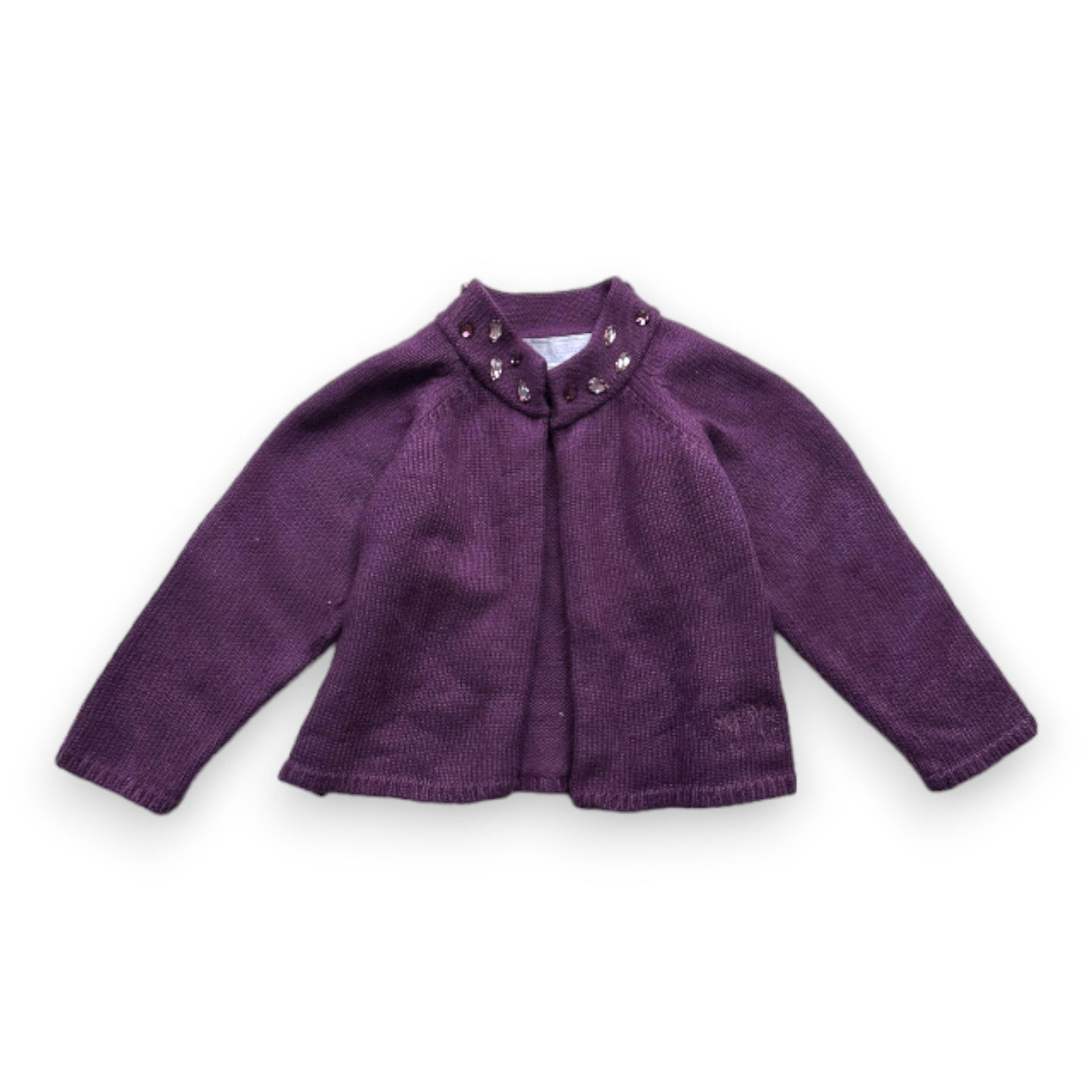 Purple Baby Cardigan - 18 months TARTINE ET CHOCOLAT - seconde-main Purple