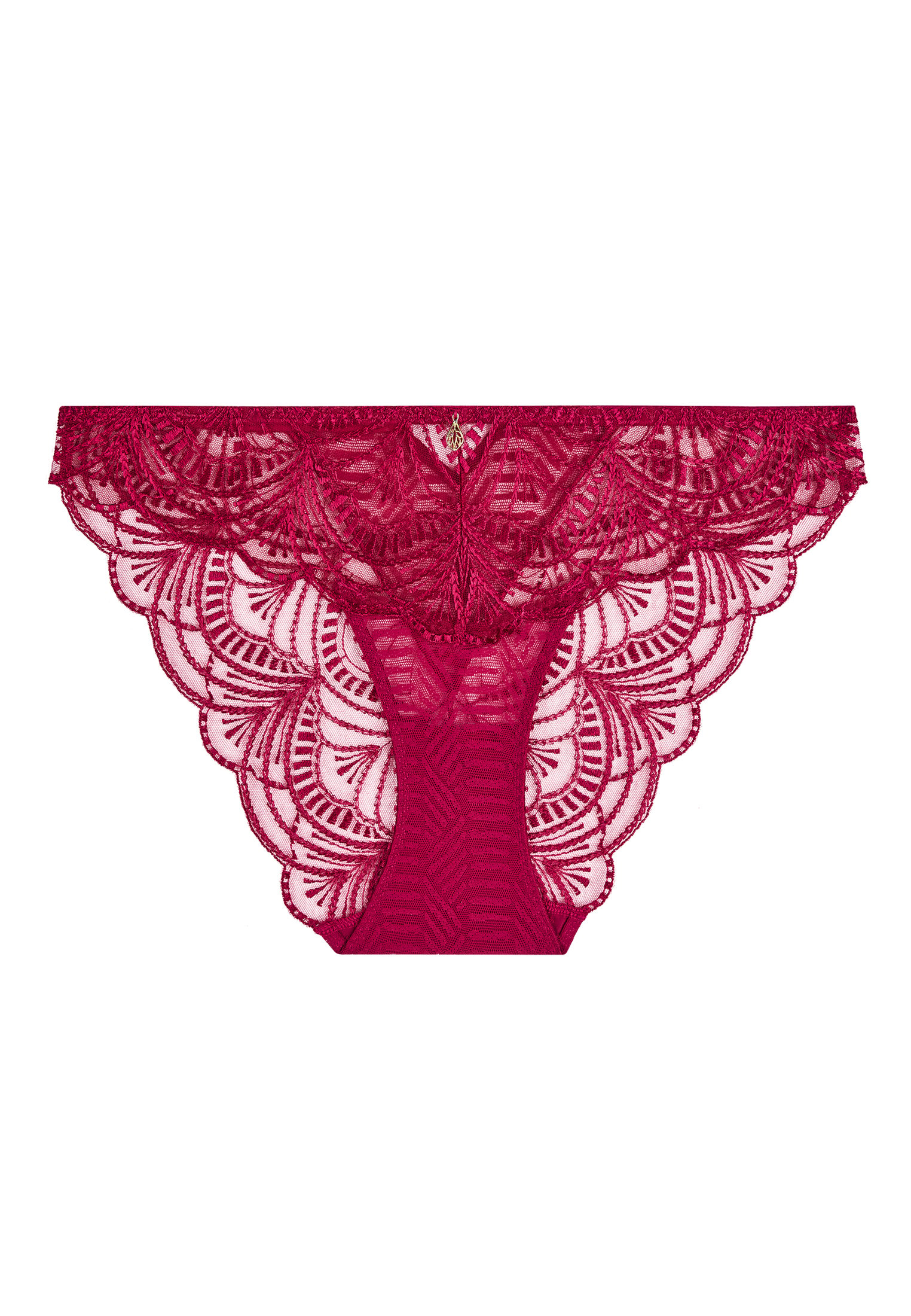 Italian panties AUBADE Red
