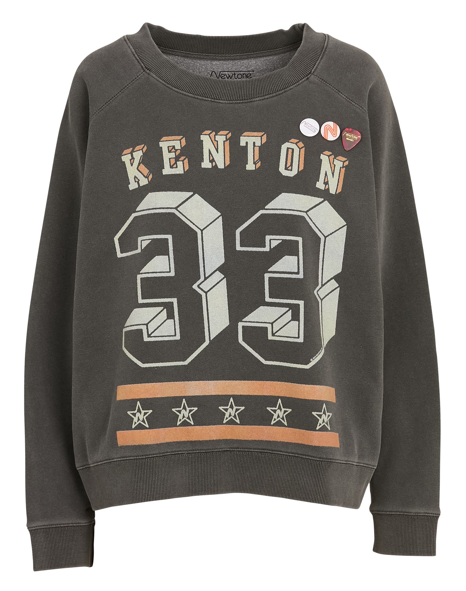 Sweat oversize en coton mélangé NEWTONE Gris