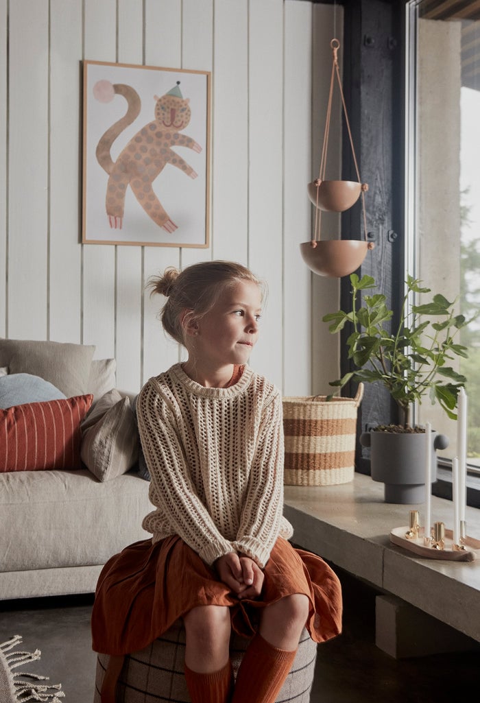 Earthenware pot OYOY LIVING DESIGN Silver