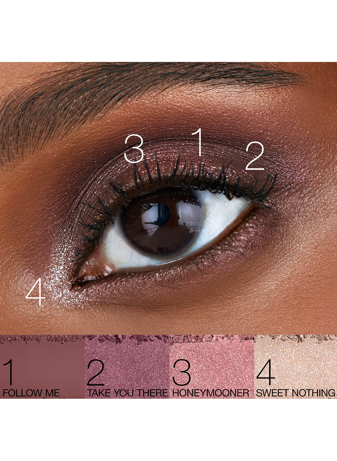 Afterglow Tempting Eyeshadow Palette NARS Love me not