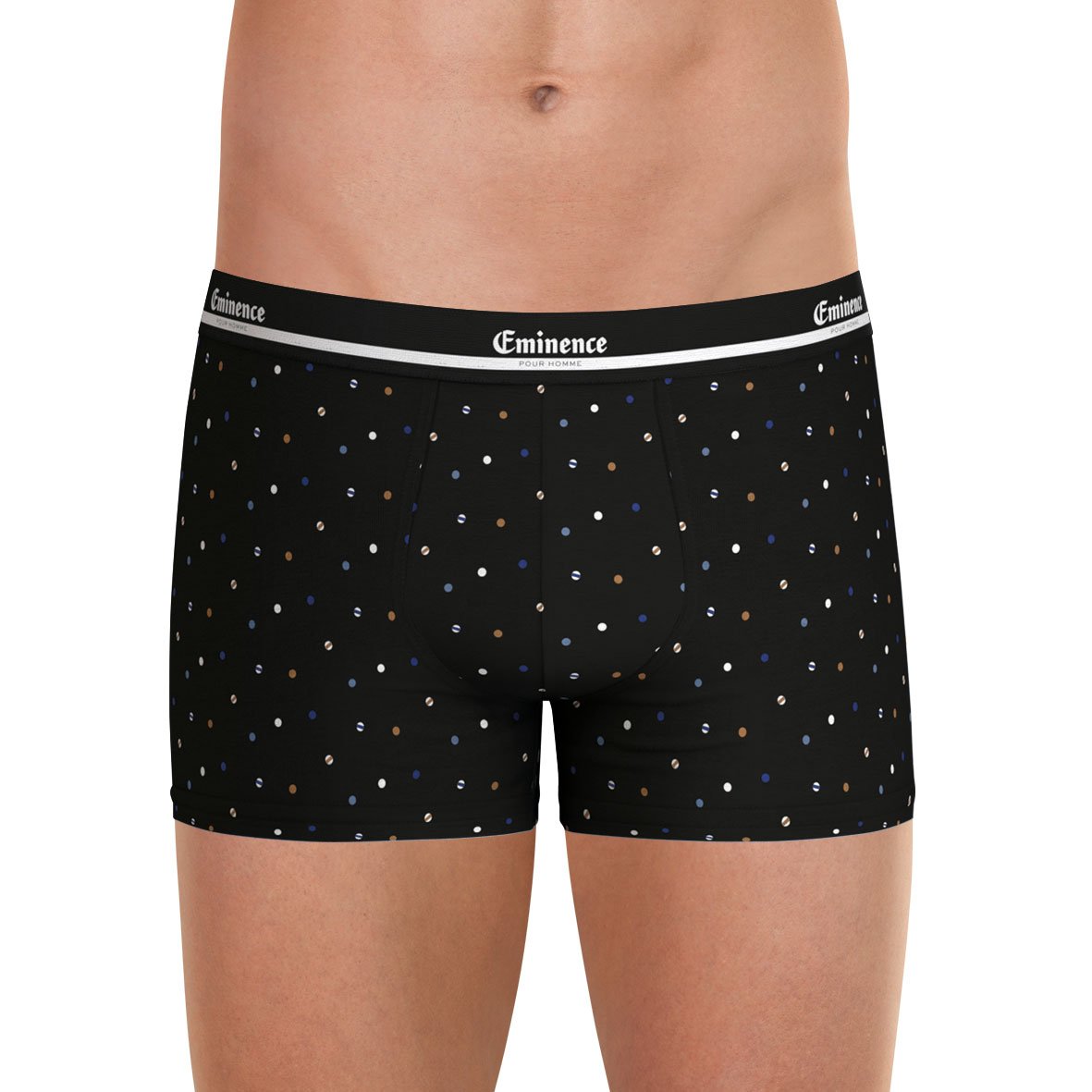 EMINENCE Lot De 2 Boxers Homme Coton TAILOR Lettres Marine
