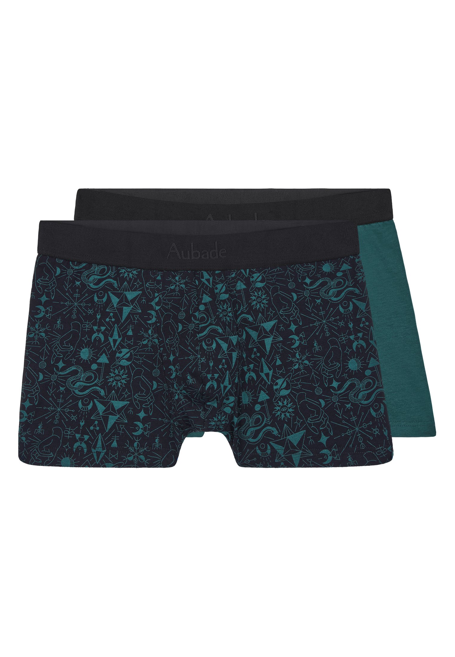 Pack of 2 boxer shorts AUBADE Green