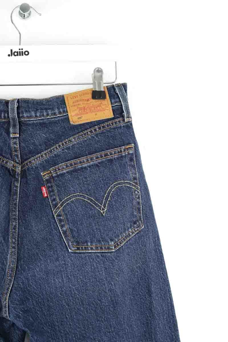 501? straight cotton jeans LEVI'S - Seconde main Blue