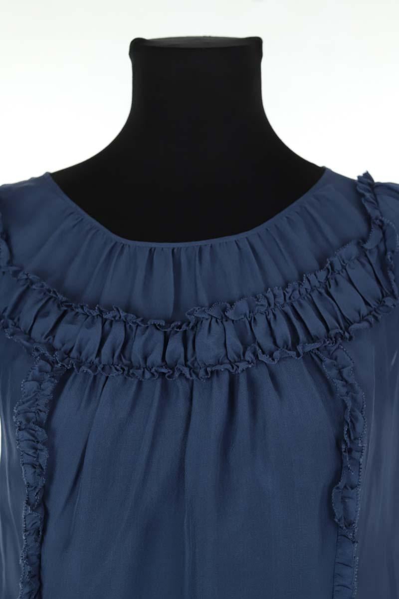 Silk blouse MARC JACOBS - Seconde Main Blue