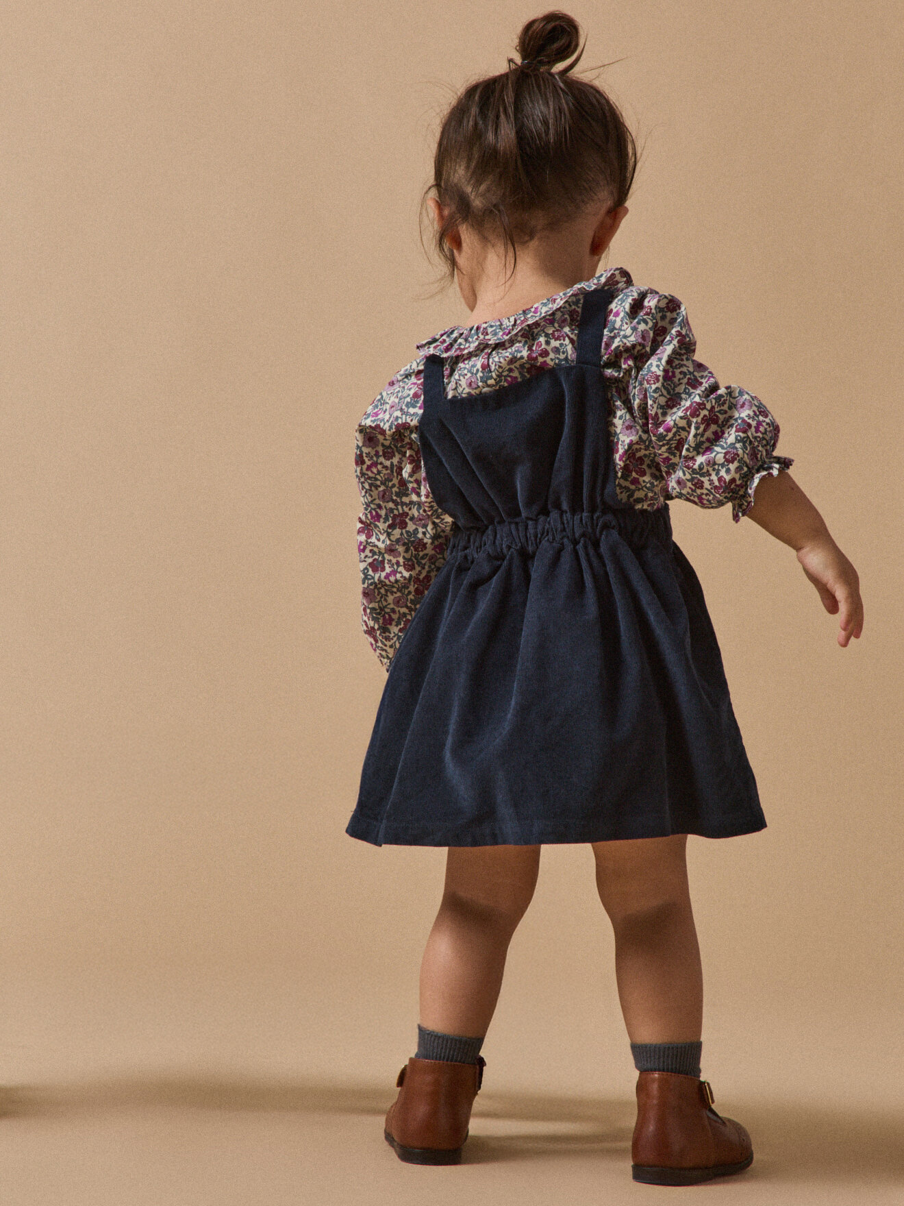 Babingdon Liberty fabric blouse CYRILLUS Purple