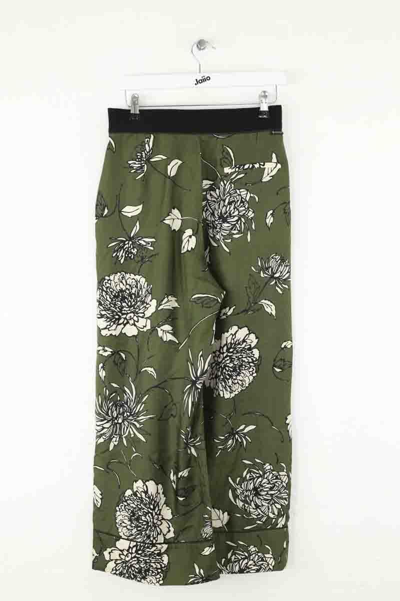 Carrot trousers MONCLER - Seconde Main Khaki