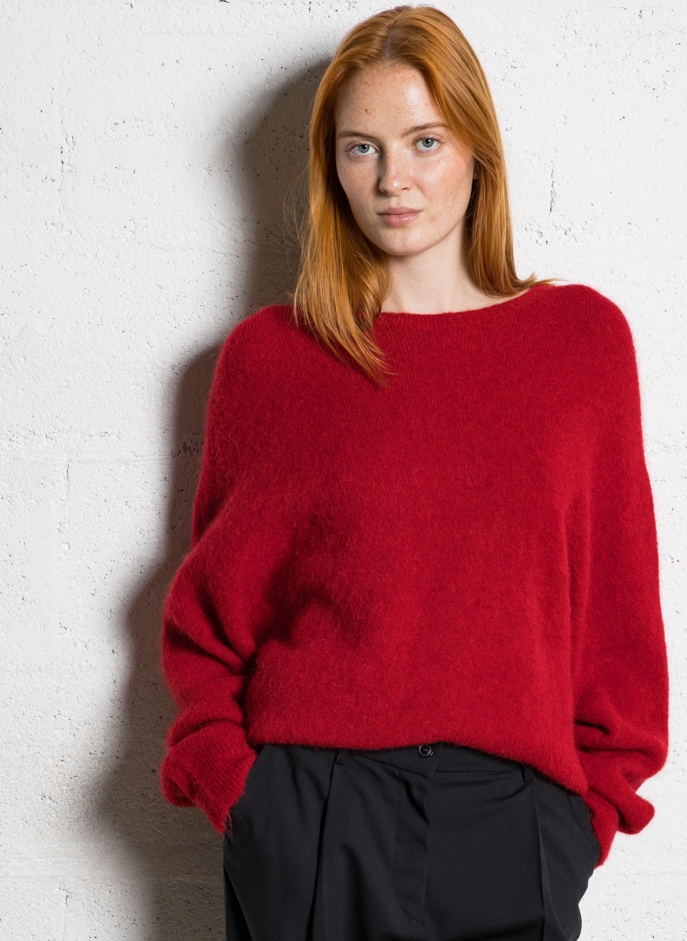 Loose-fit wool-blend sweater IKKS