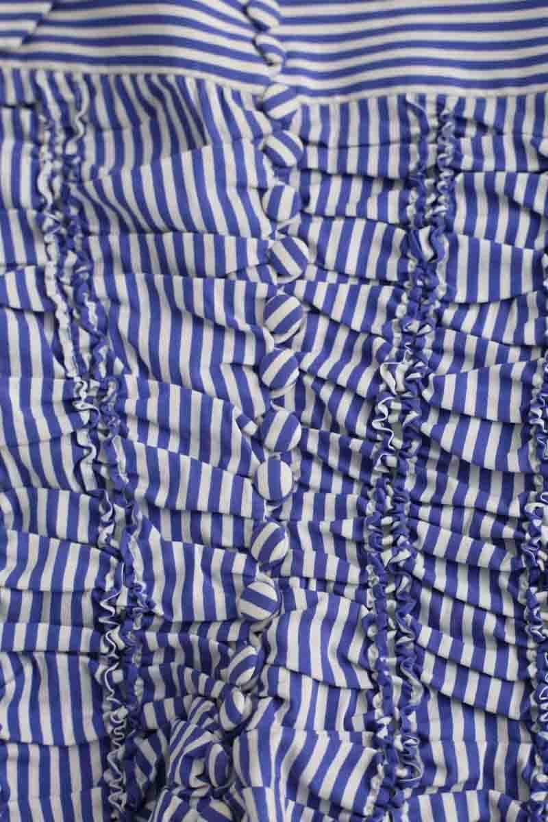 Azawood sleeveless top JOHN GALLIANO - SECONDE MAIN Blue