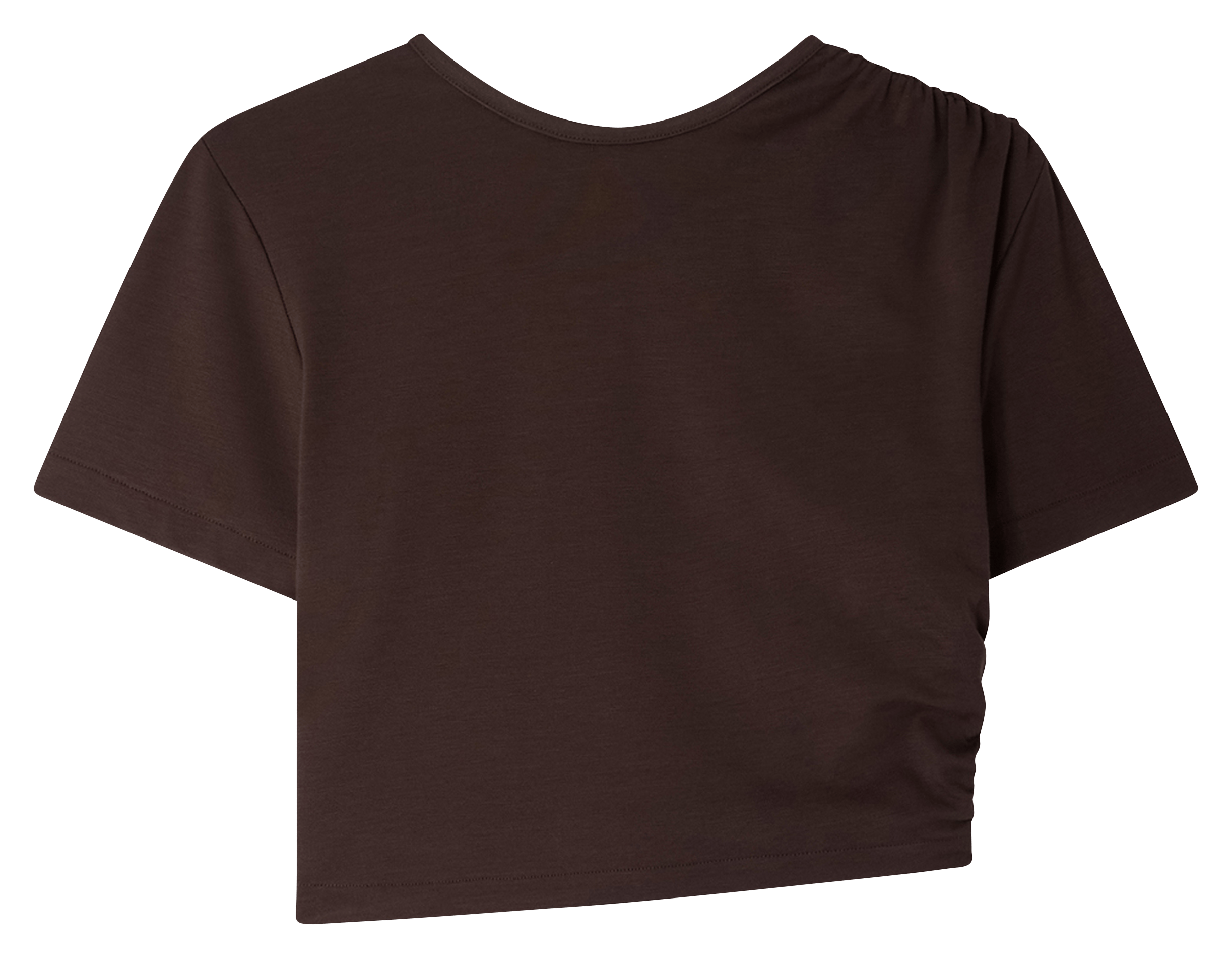 Eng anliegendes Oberteil mit Rundhalsausschnitt SESSUN Braun