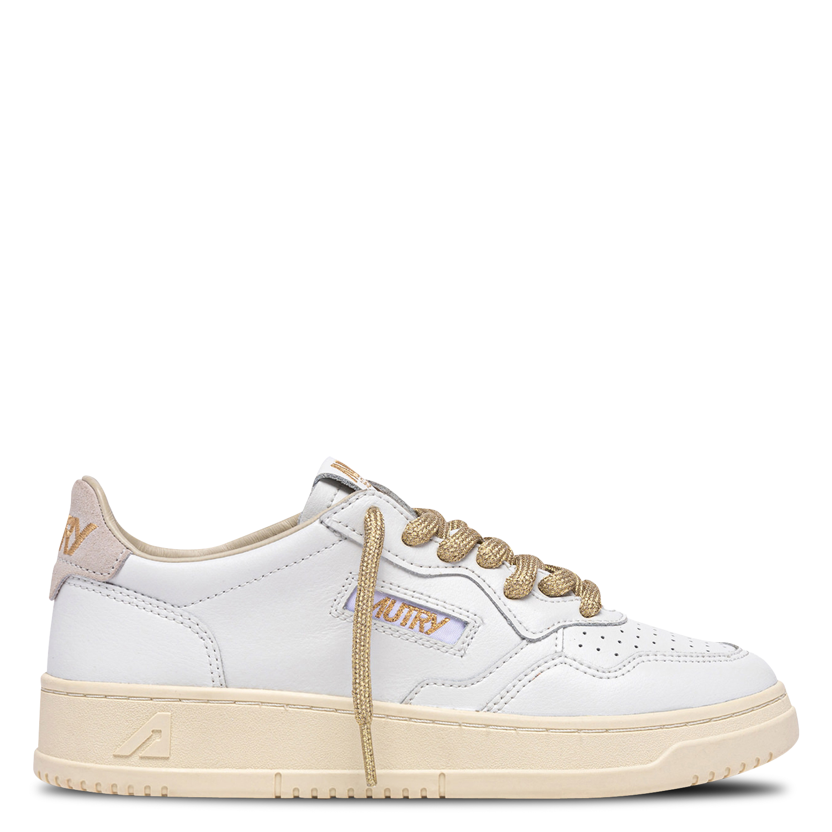 Baskets basses en cuir AUTRY Rose