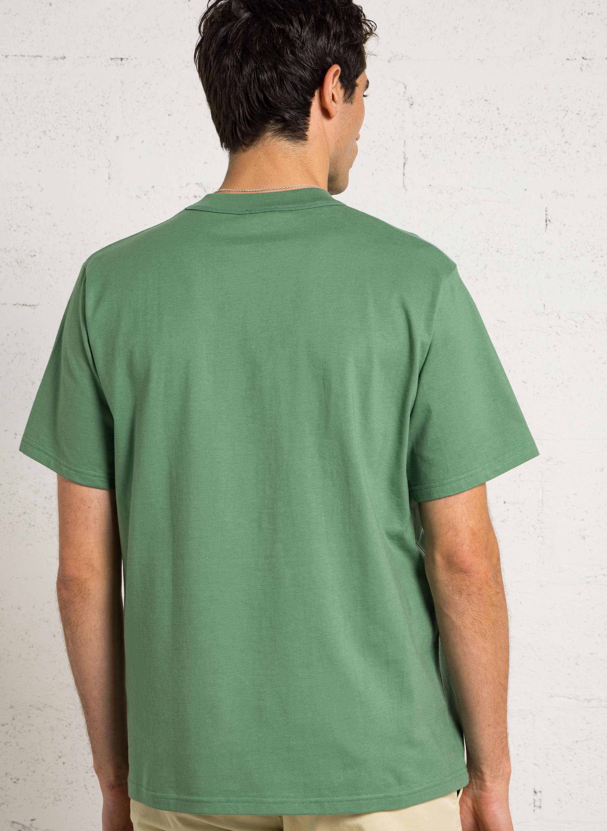 Tee-shirt droit en coton bio  ARMOR LUX Vert