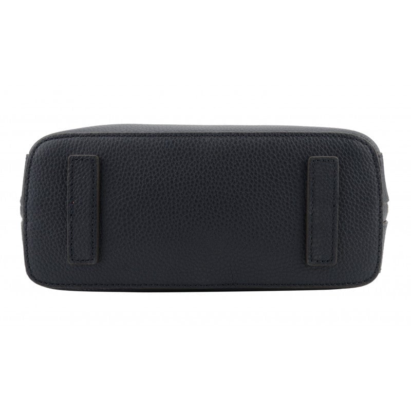 Calfskin leather backpack Blue