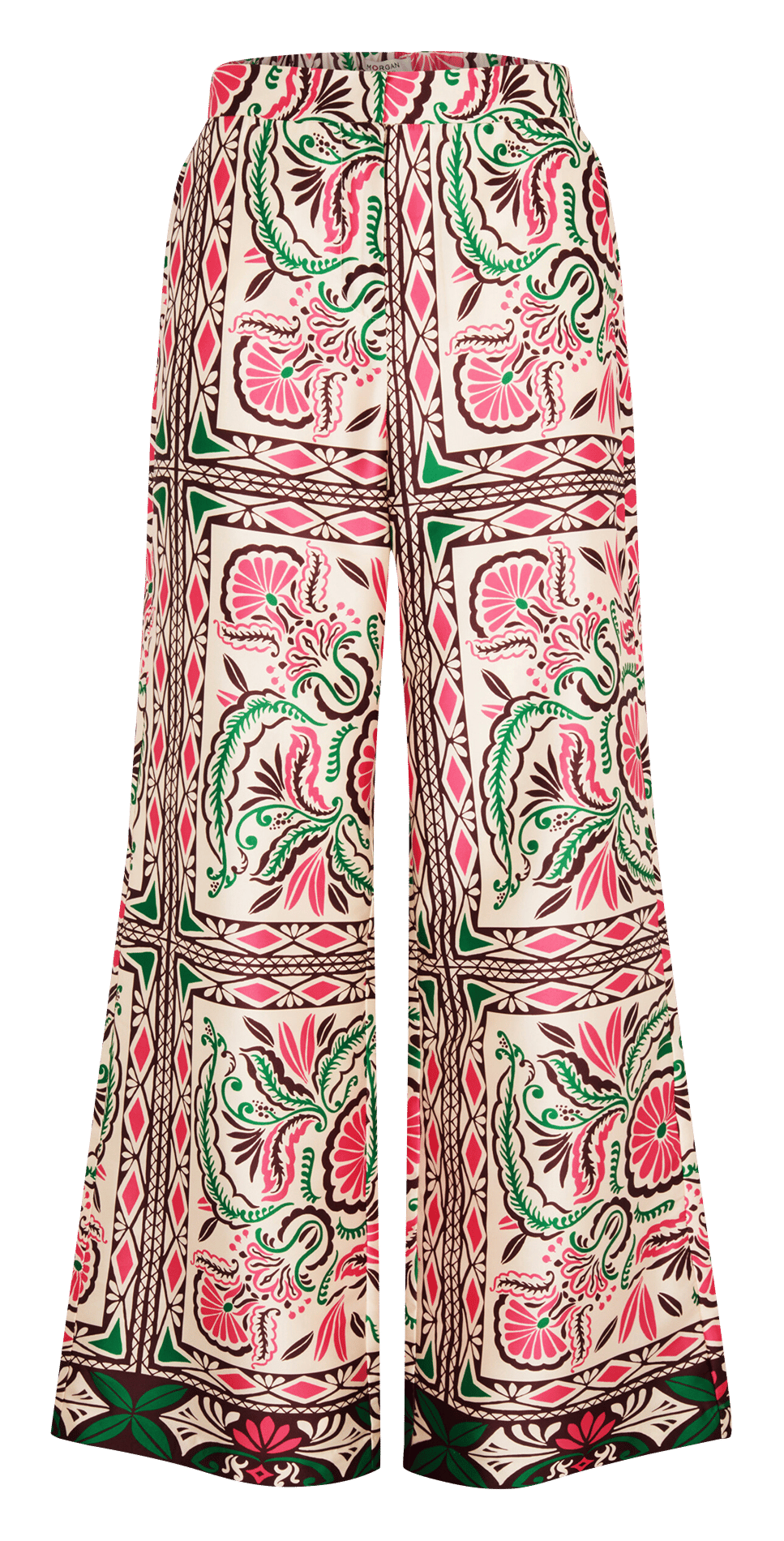 Pantalon large imprimé MORGAN Multicolore