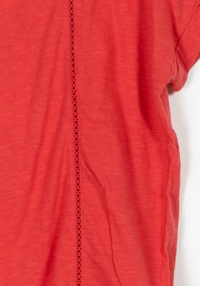 Tommy Badge T-shirt COMPTOIR DES COTONNIERS - Seconde main Pink