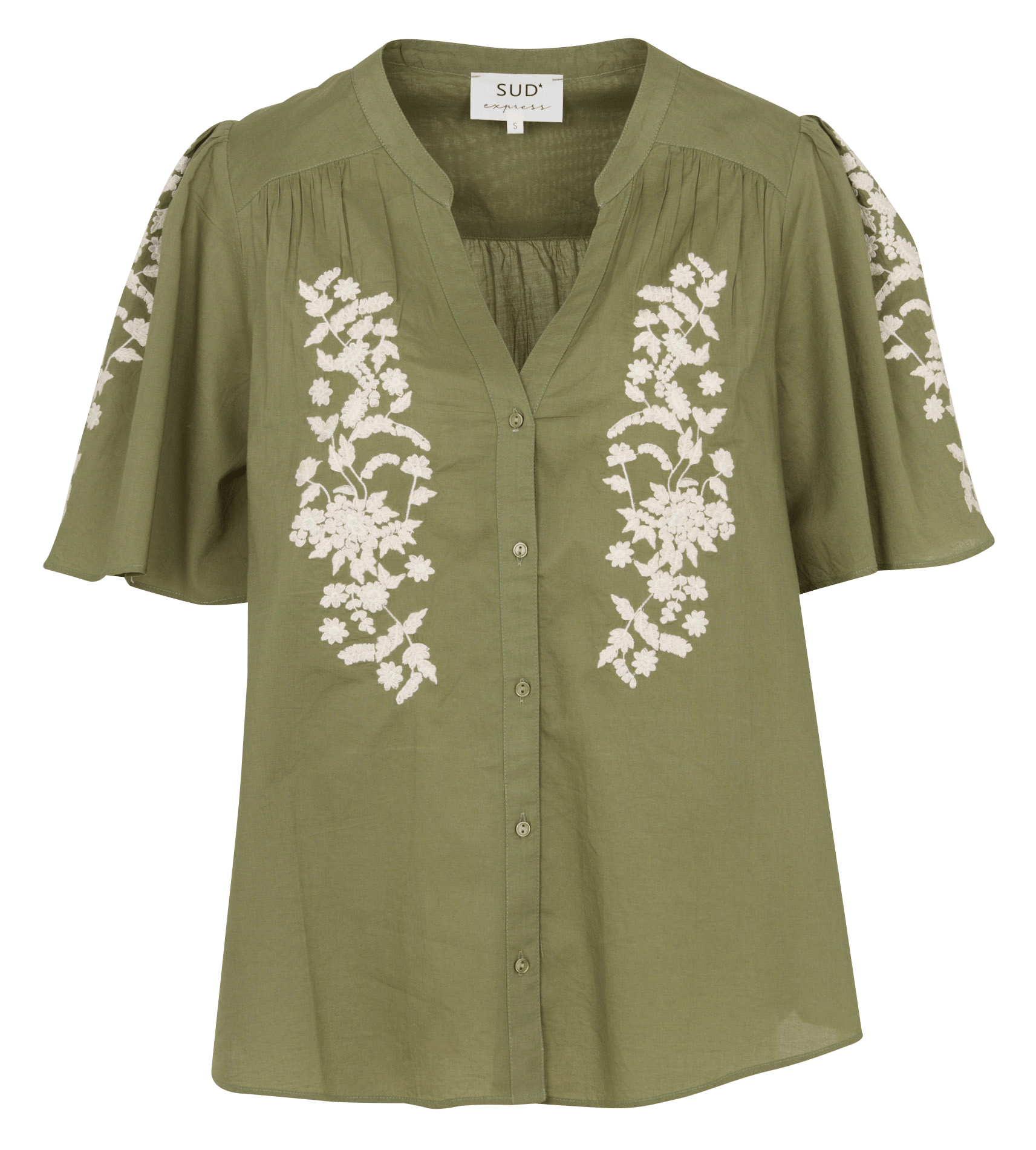Baumwoll-Top SUD EXPRESS Grun
